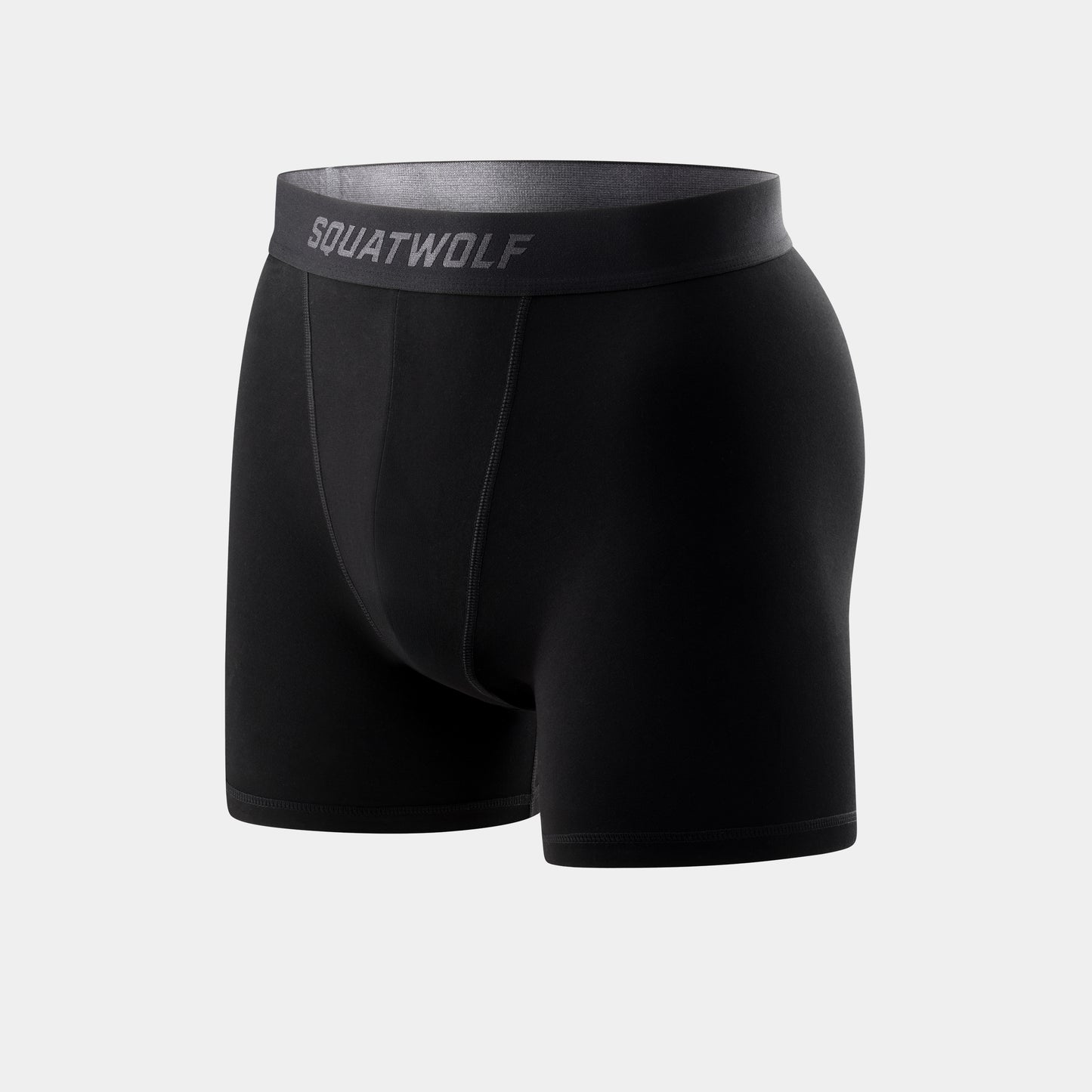 بوكسر قطني 5" 3 قطع - أسود