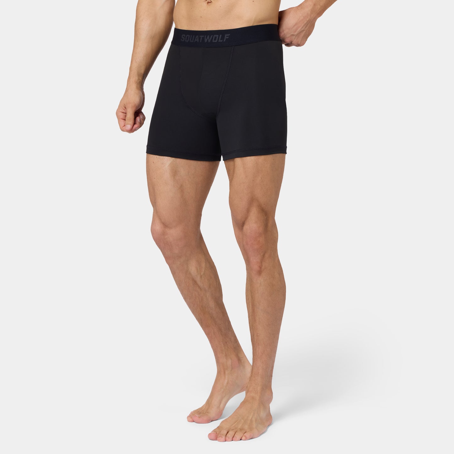 5" ACTDRY® Boxer Trunks 2 Pack - Black