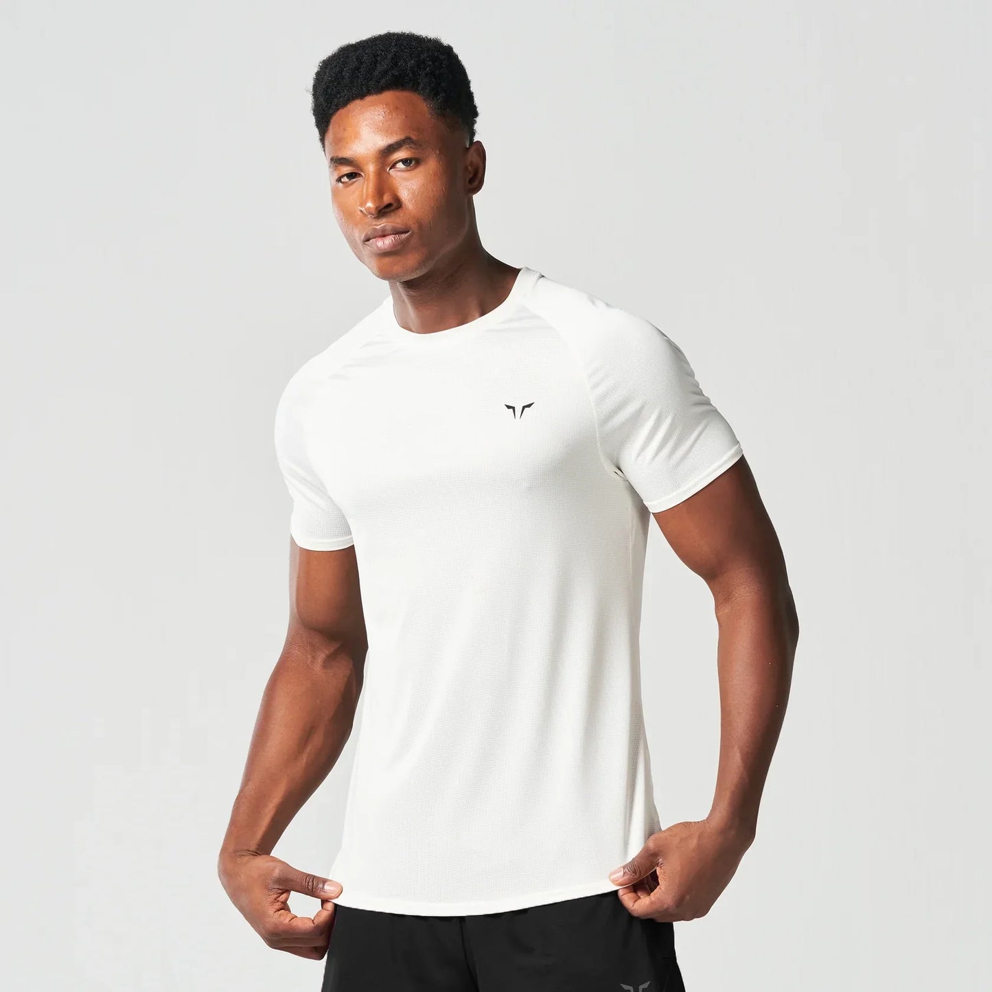Core Mesh Tee 2.0 2 Pack - Pearl White & Fluo Yellow