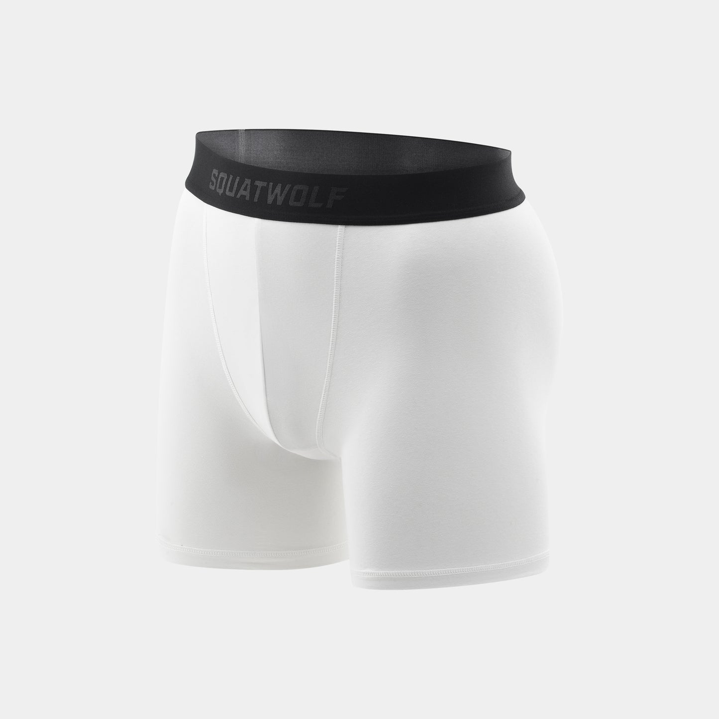 بوكسر قطني 5" 3 قطع - أبيض لؤلؤي