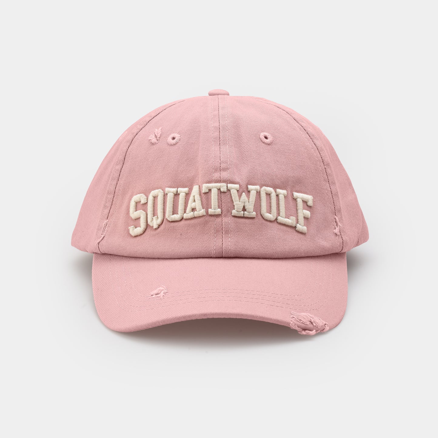 قبعة بيسبول ممزقة - موف فاتح