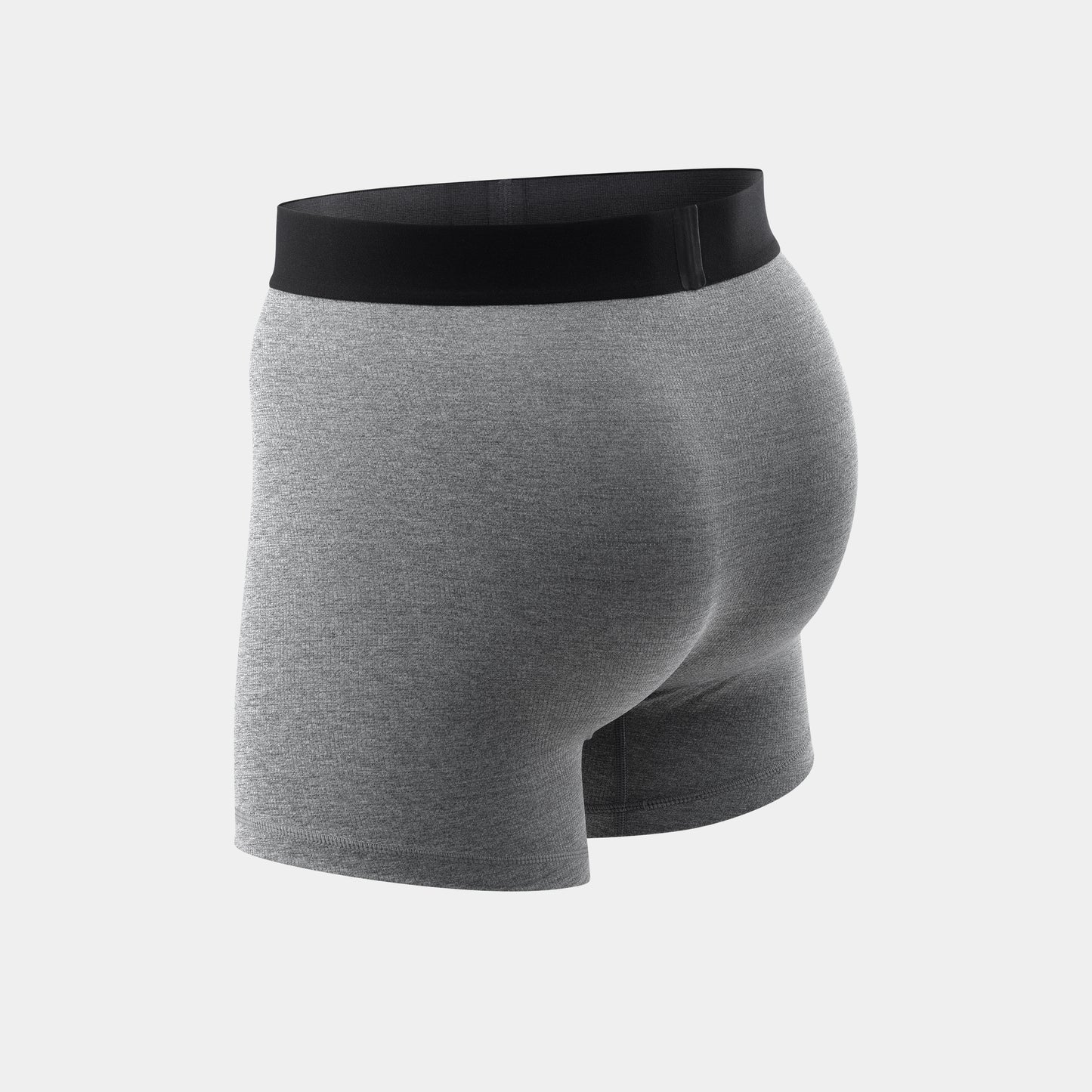 5" ACTDRY® Boxer Trunks 2 Pack - Light Grey Marl