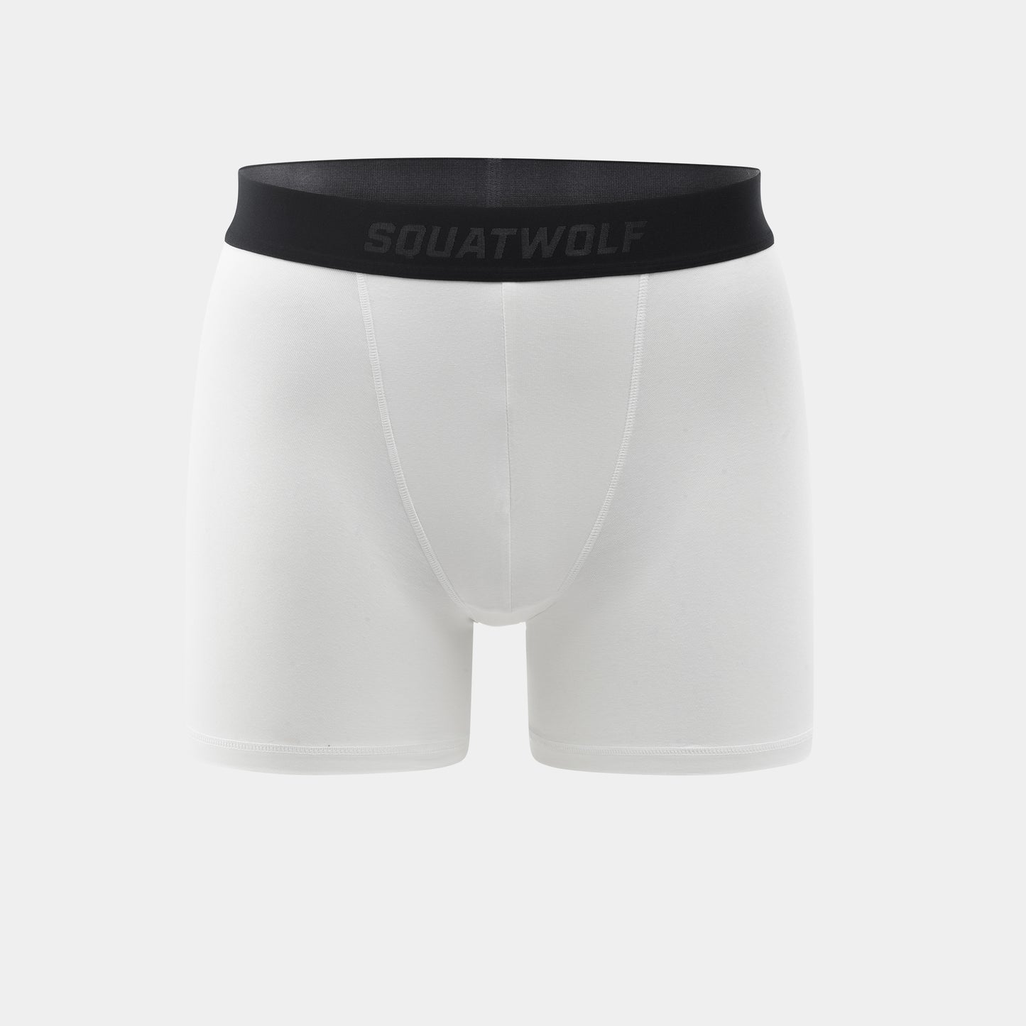 بوكسر قطني 5" 3 قطع - أبيض لؤلؤي