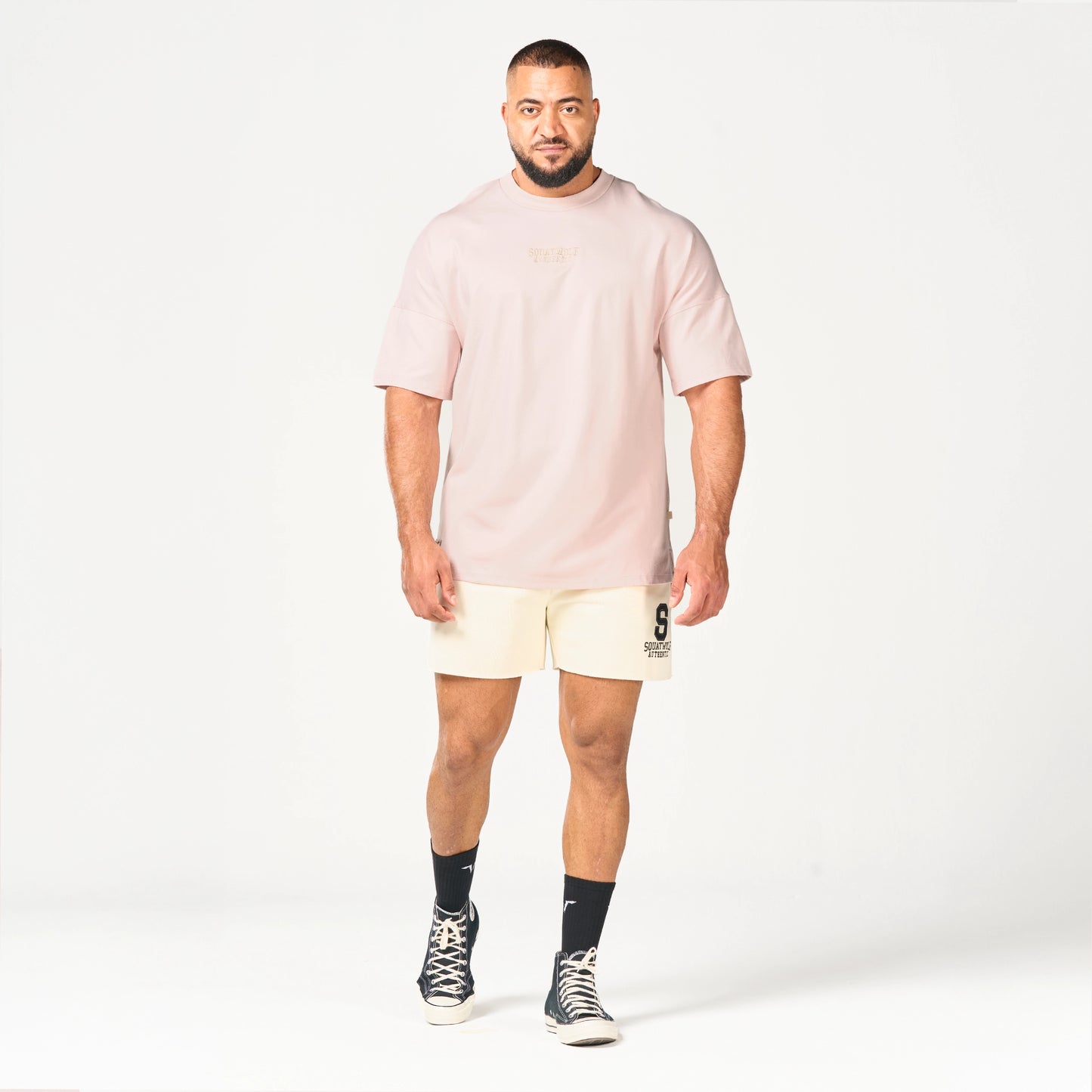 تيشيرت جولدن إيرا أوثنتيك فضفاض - موف فاتح