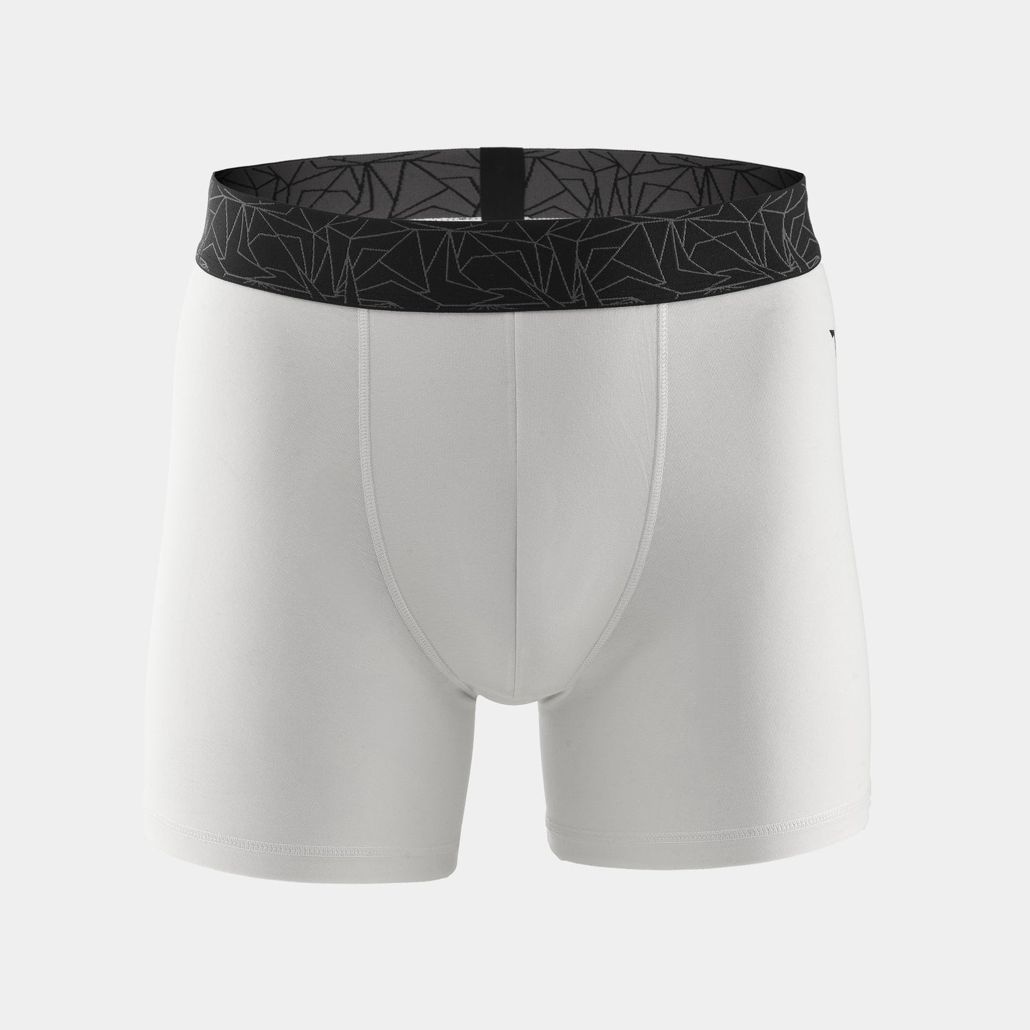 بوكسر 5 انش قطني 3 قطع  - أبيض لؤلؤي