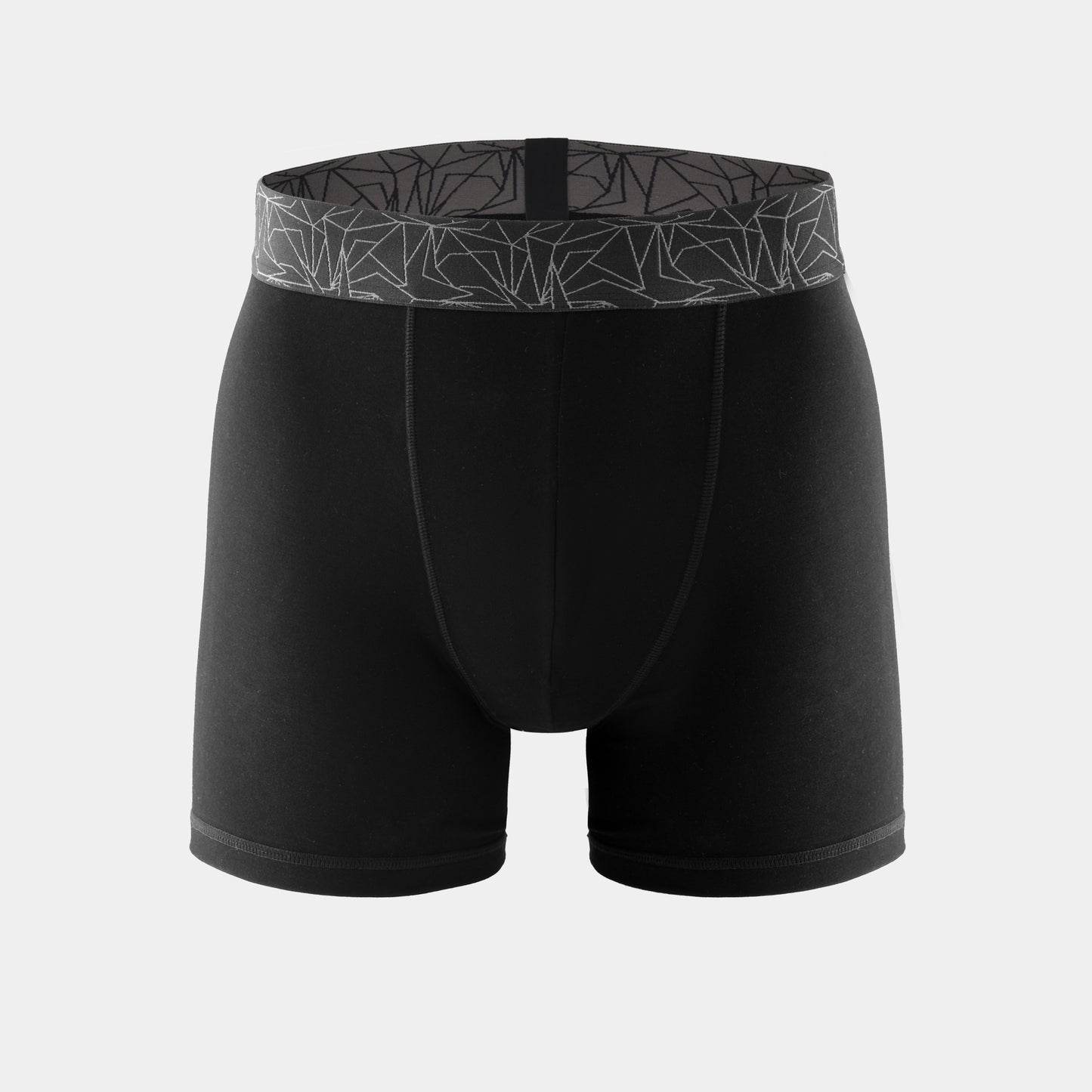 بوكسر 5 انش قطني 3 قطع - أسود