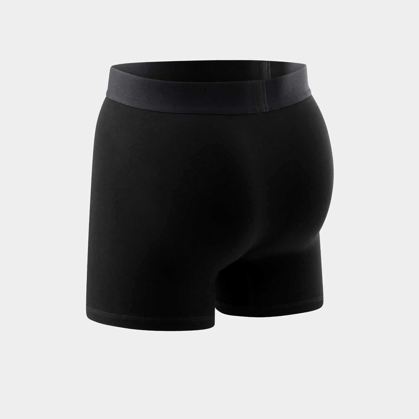 بوكسر قطني 5" 3 قطع - أسود