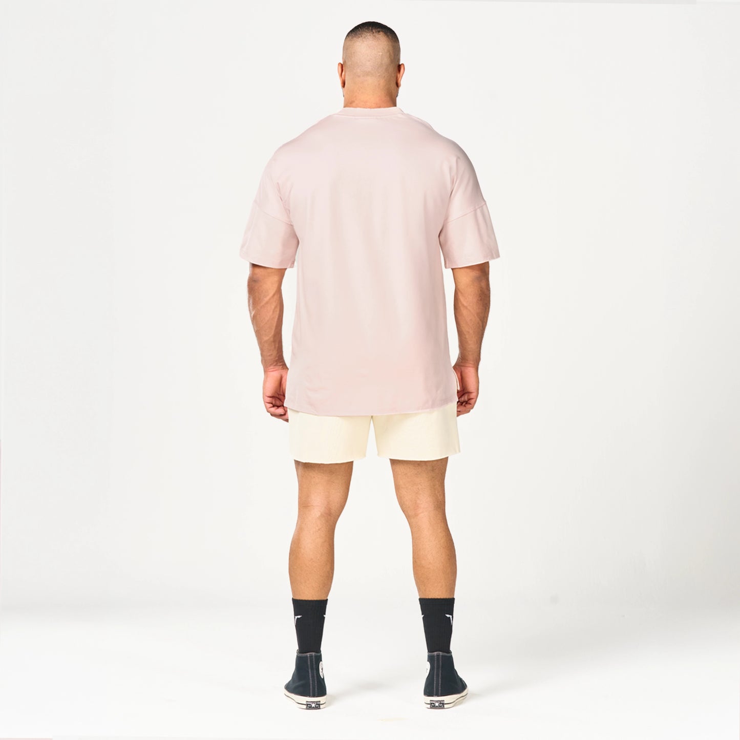 تيشيرت جولدن إيرا أوثنتيك فضفاض - موف فاتح