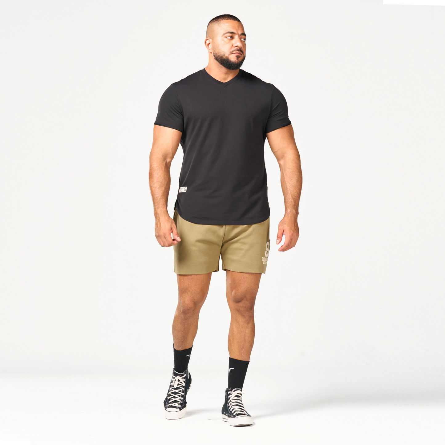 شورت جولدن إيرا  2 في 1 أوثنتيك  - سكري داكن