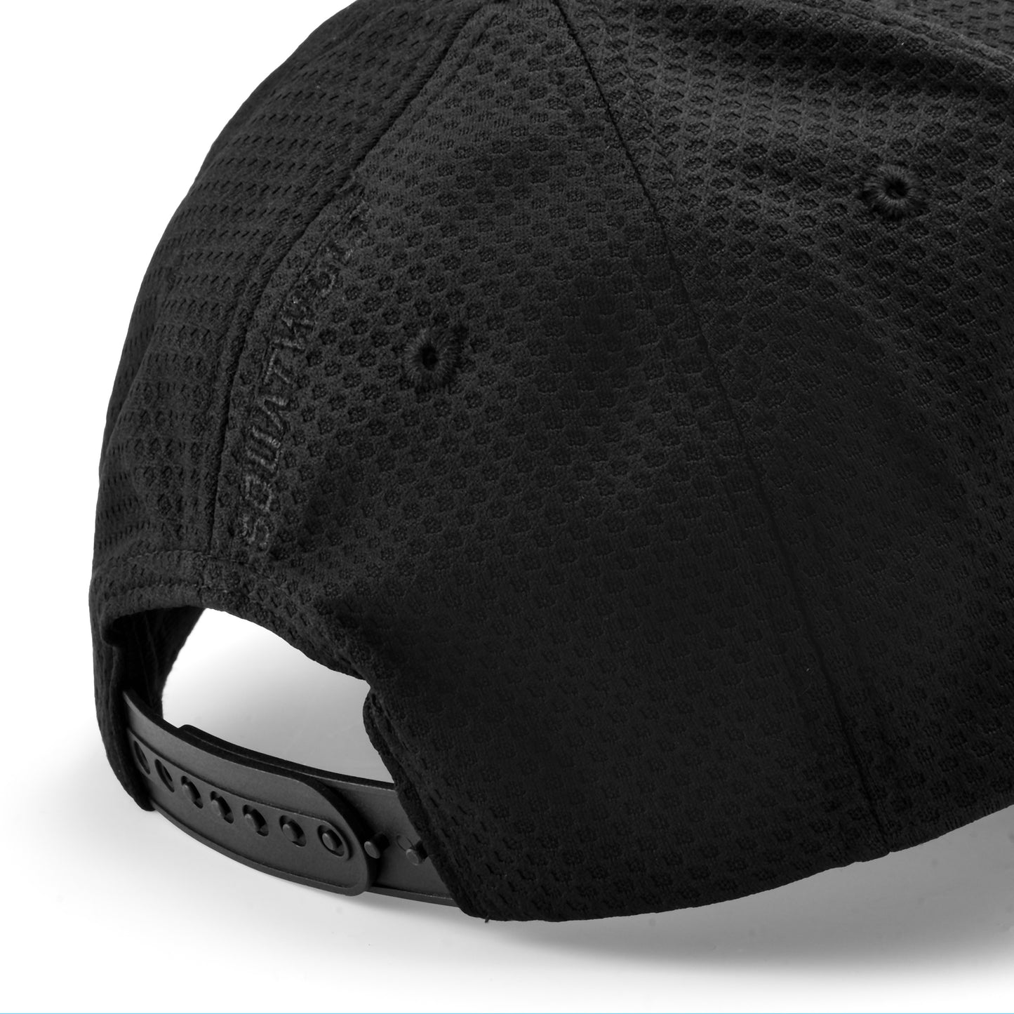 قبعة ماركة قابلة للتعديل - أسود