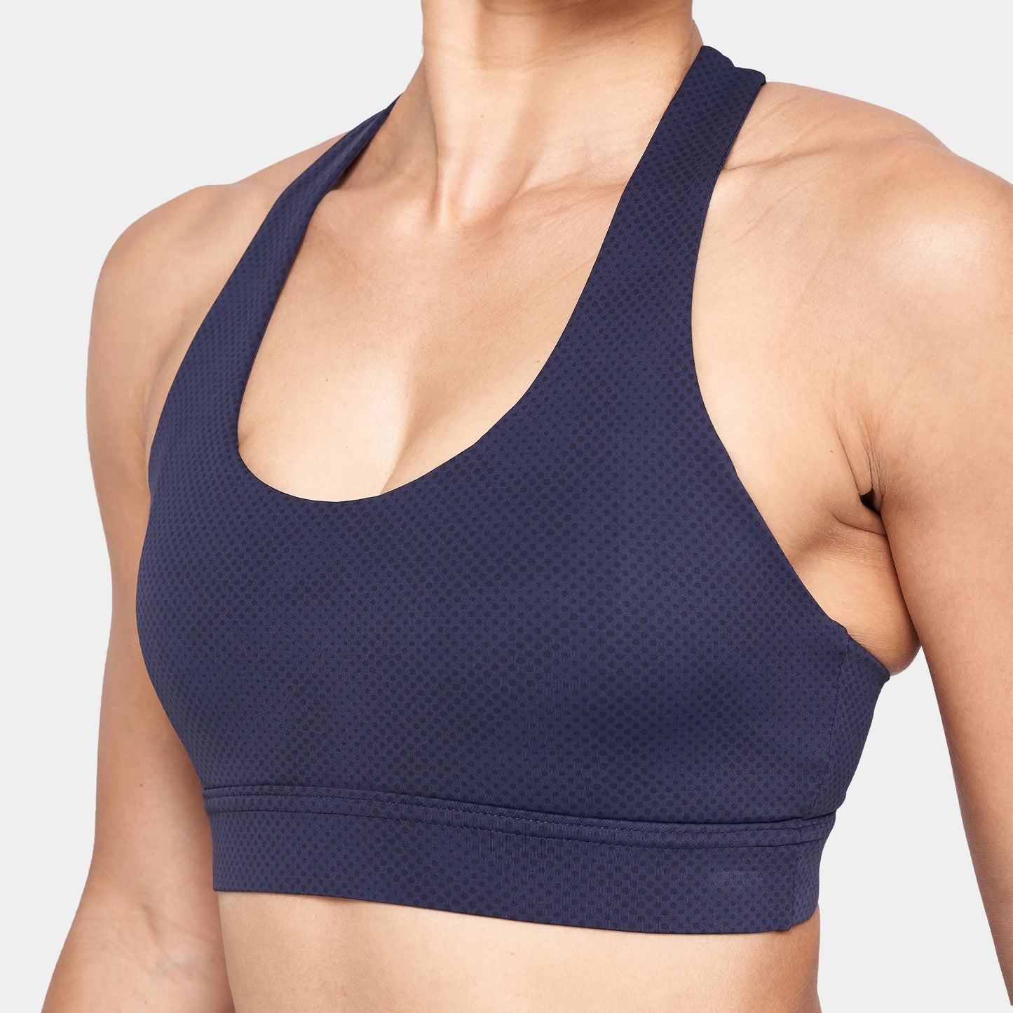 حمالة صدر ريسرباك - طبعة كحلي و ازرق كلاسيكي