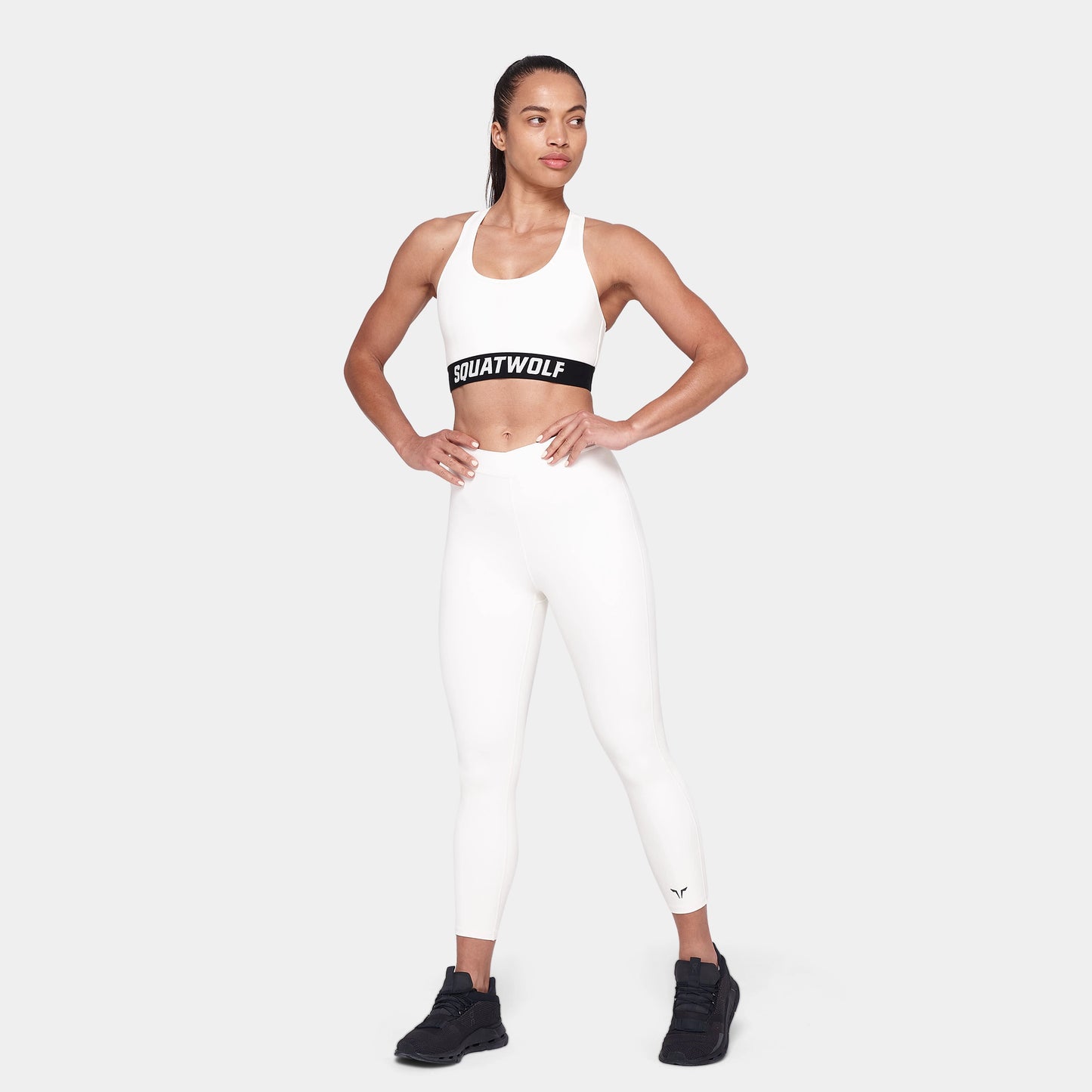 حمالة صدر ريسرباك بشعار - أبيض لؤلؤي