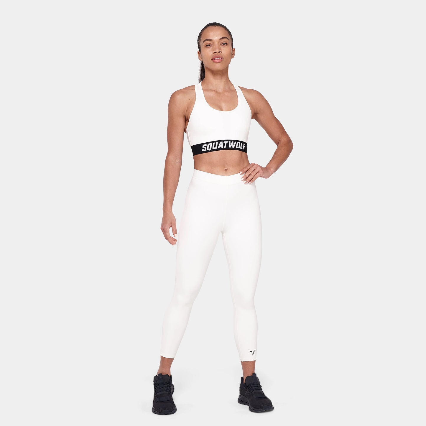 حمالة صدر ريسرباك بشعار - أبيض لؤلؤي