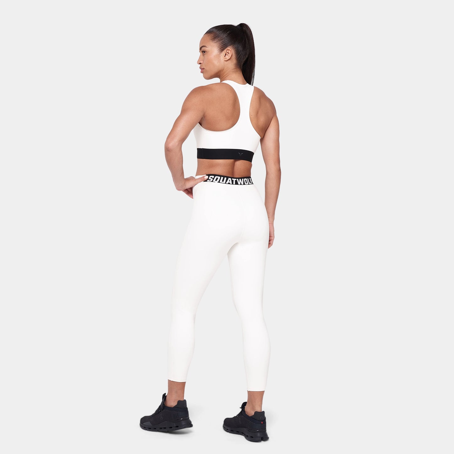 ليقينز 24 انش بشعار- أبيض لؤلؤي