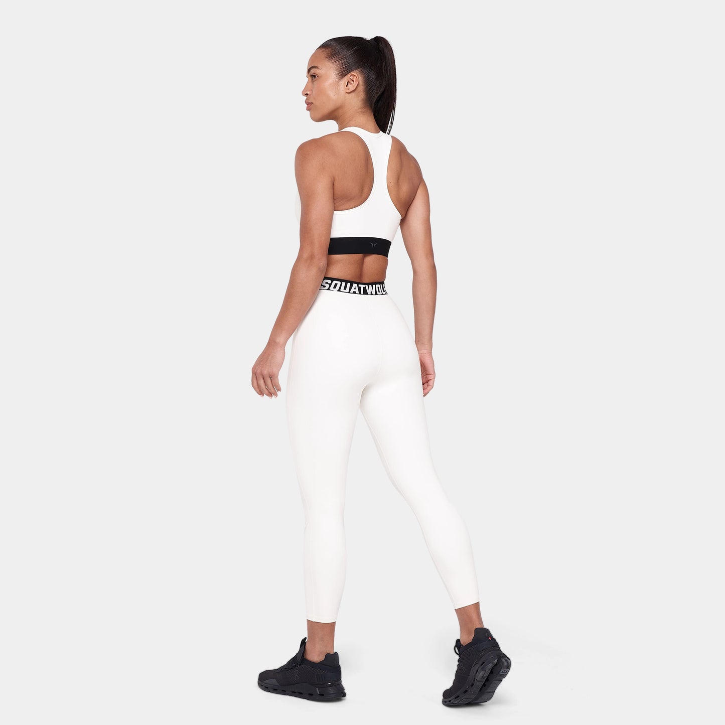 حمالة صدر ريسرباك بشعار - أبيض لؤلؤي