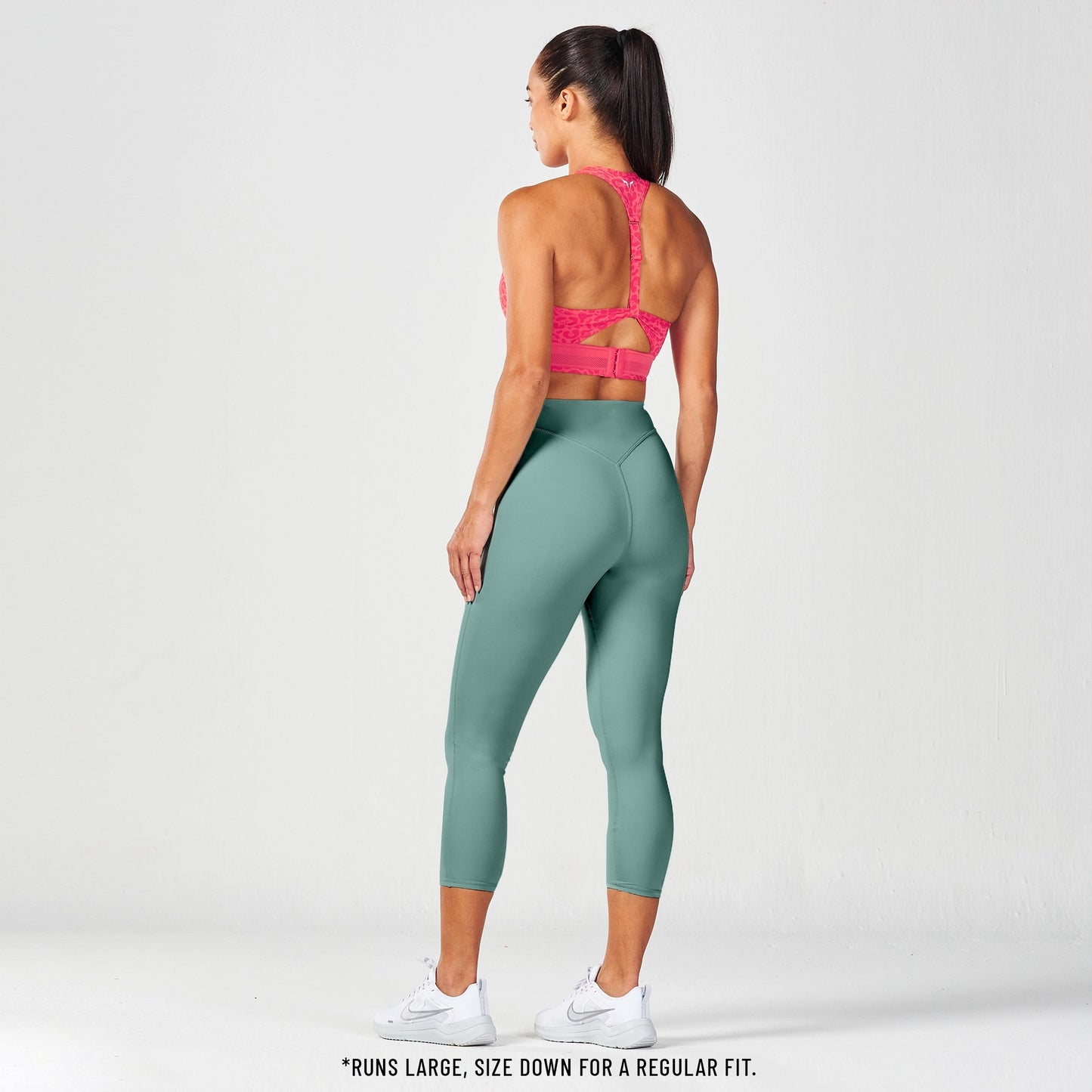 Crossover Leggings 24" - Dark Forest