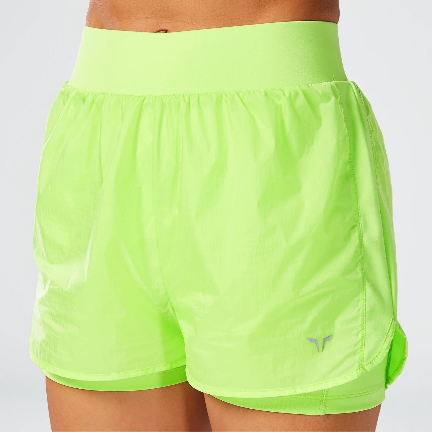 شورت لاب °360 سبرينت 2 في 1 - أخضر فاقع