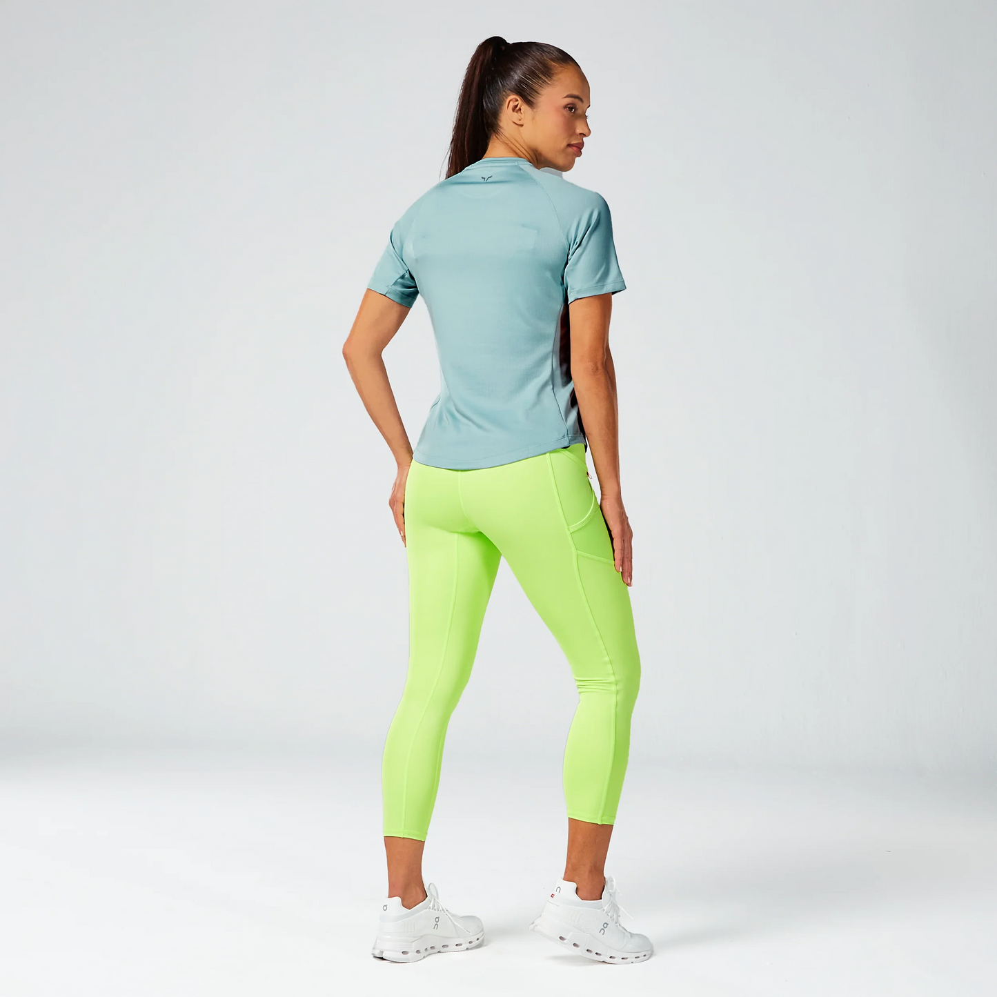 تيشيرت لاب °360 باور - رمادي مطفي