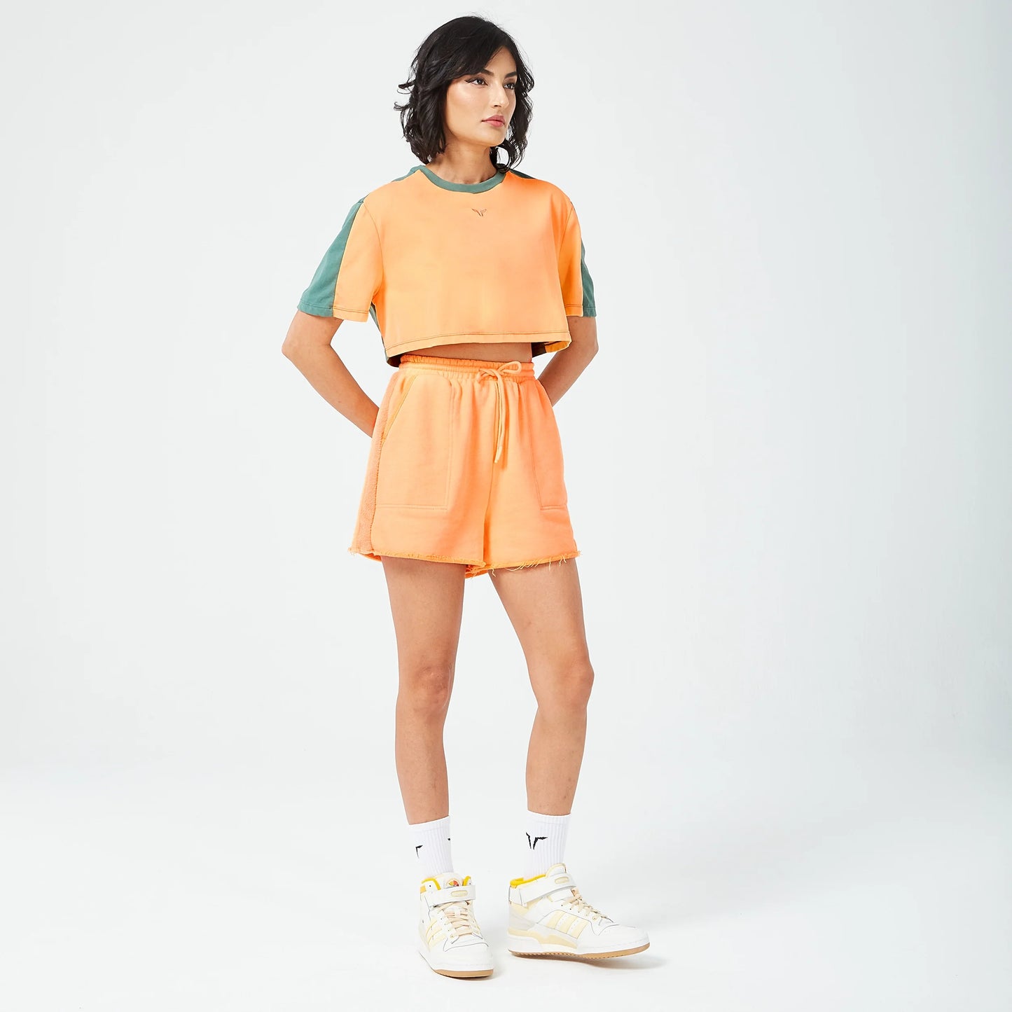 شورت ريتروجراد بلش "3 - برتقالي شيفون مارل