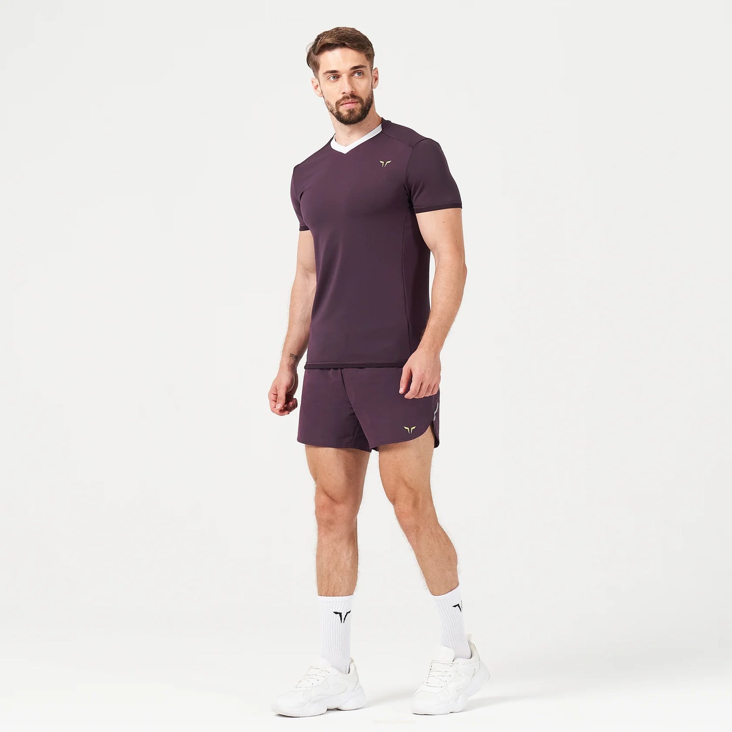 ACTDRY® 2-In-1 5" Shorts - Plum Perfect