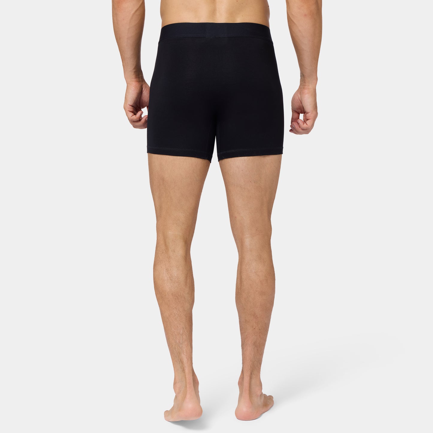 بوكسر قطني 5" 3 قطع - أسود