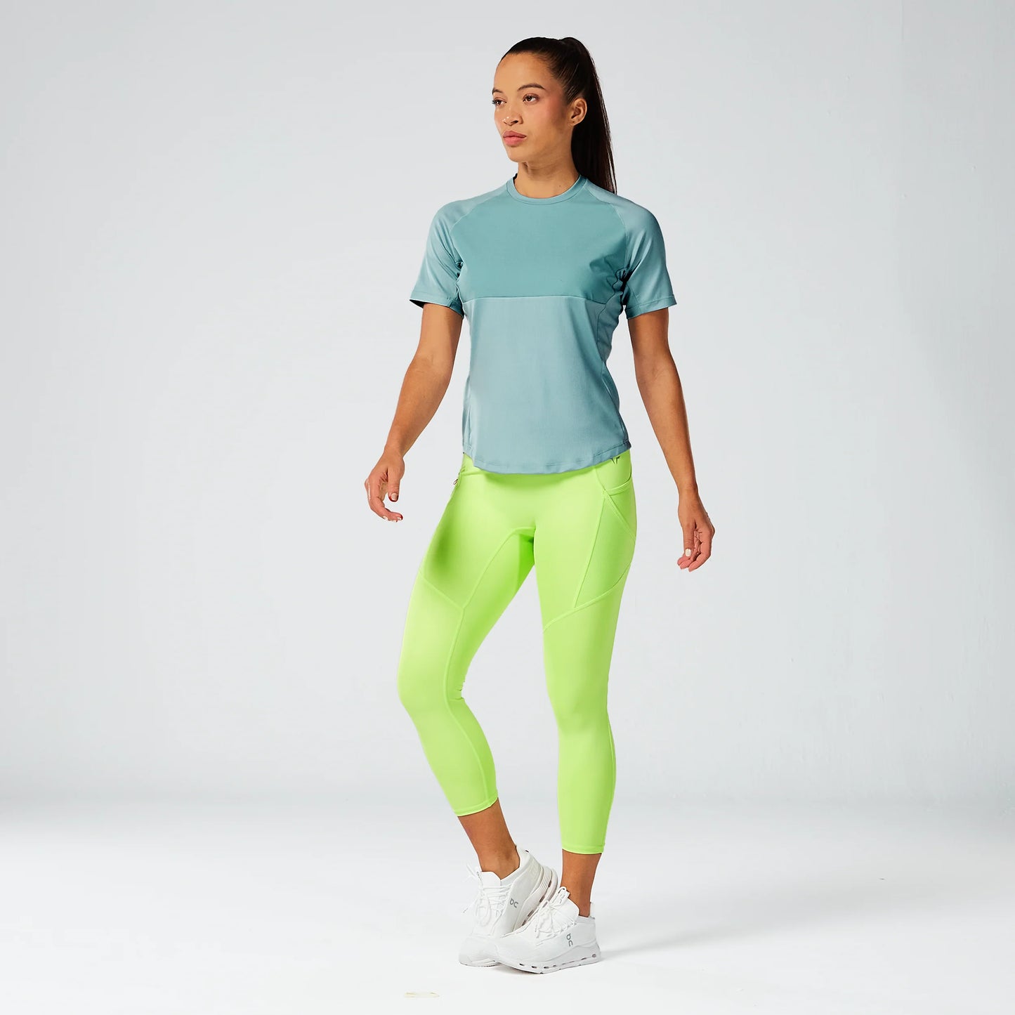 تيشيرت لاب °360 باور - رمادي مطفي