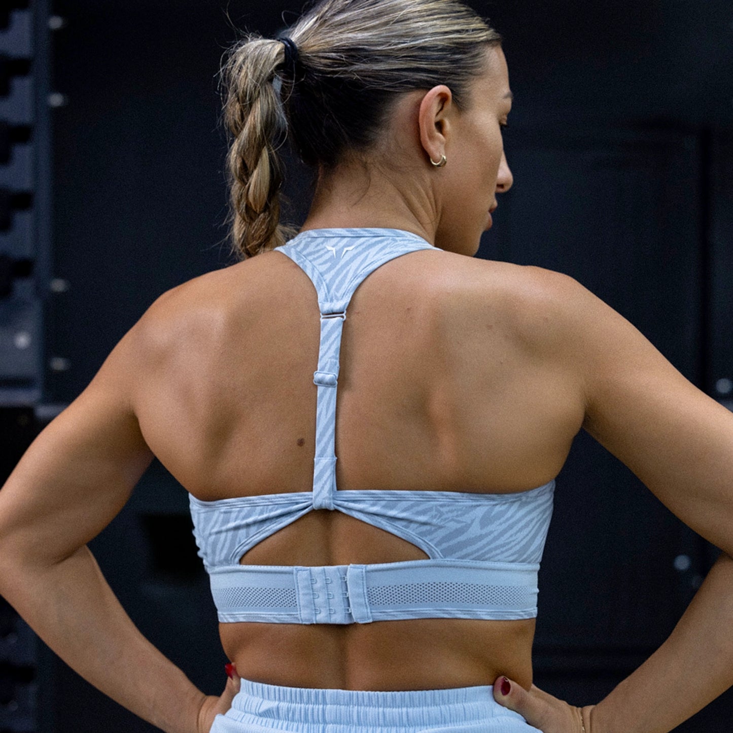 حمالة صدر أنتيمد بسحاب - سماوي