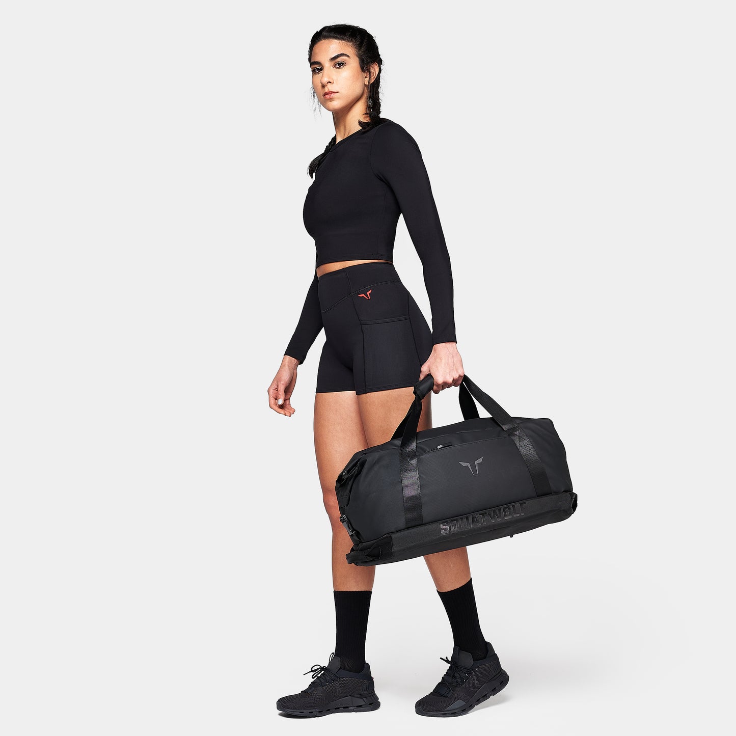 حقيبة ظهر متعددة الإستخدامات 26 لتر - أسود