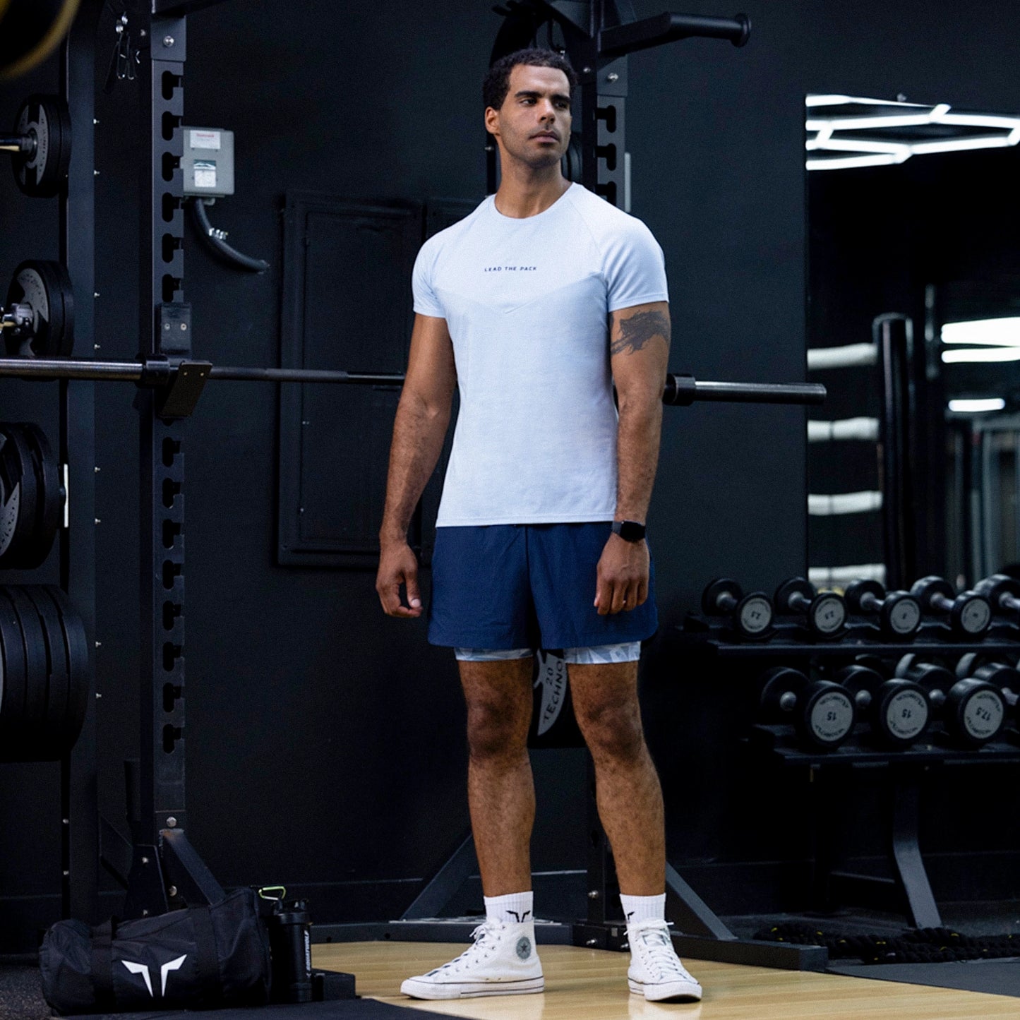 تيشيرت ستيتمنت 2.0 - أزرق سماوي 