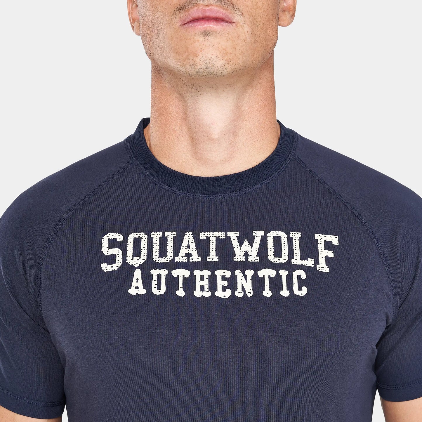 تيشيرت رغلان جرافيكي رياضي - كحلي