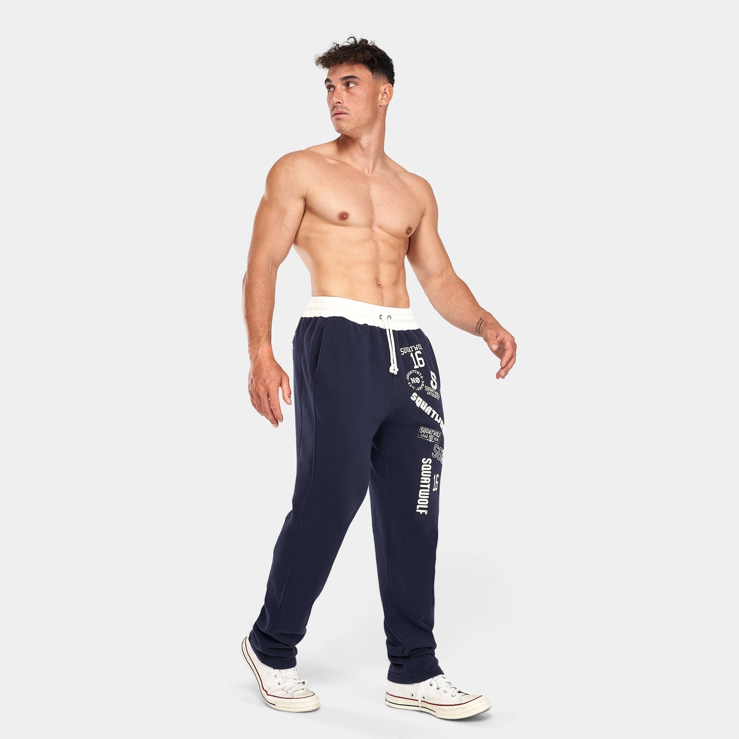  جولدن إيرا باك- أون - تراك بنطلون رياضي - كحلي و سكري