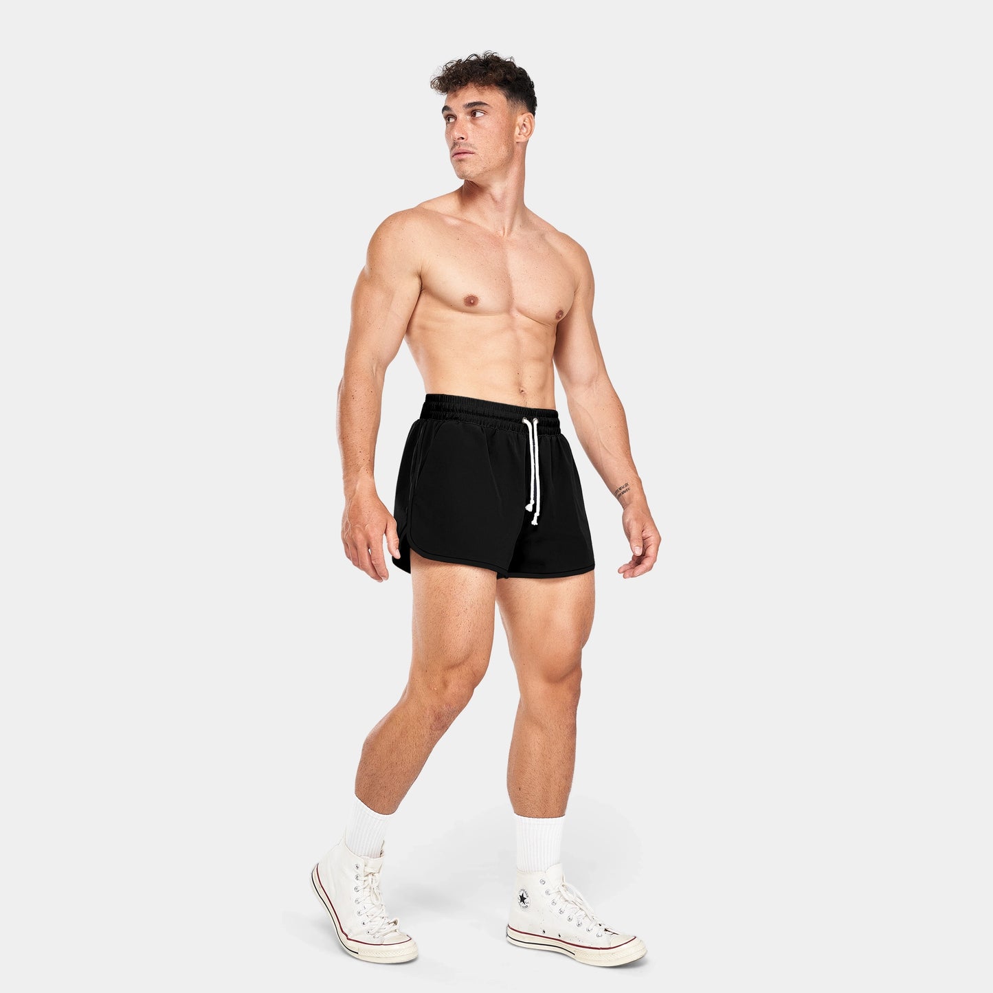 3" Jogger Shorts - Black