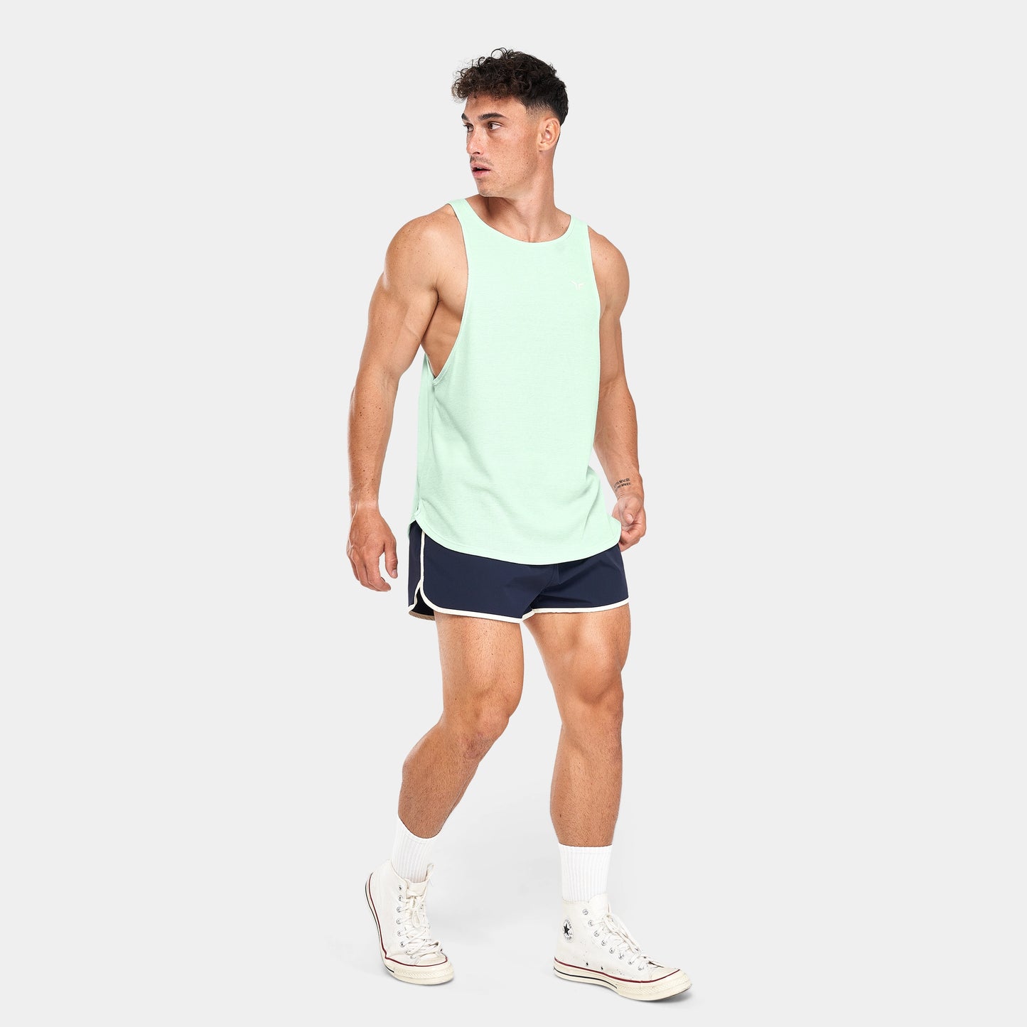 Golden Era OG Gym Tank - Aqua Foam