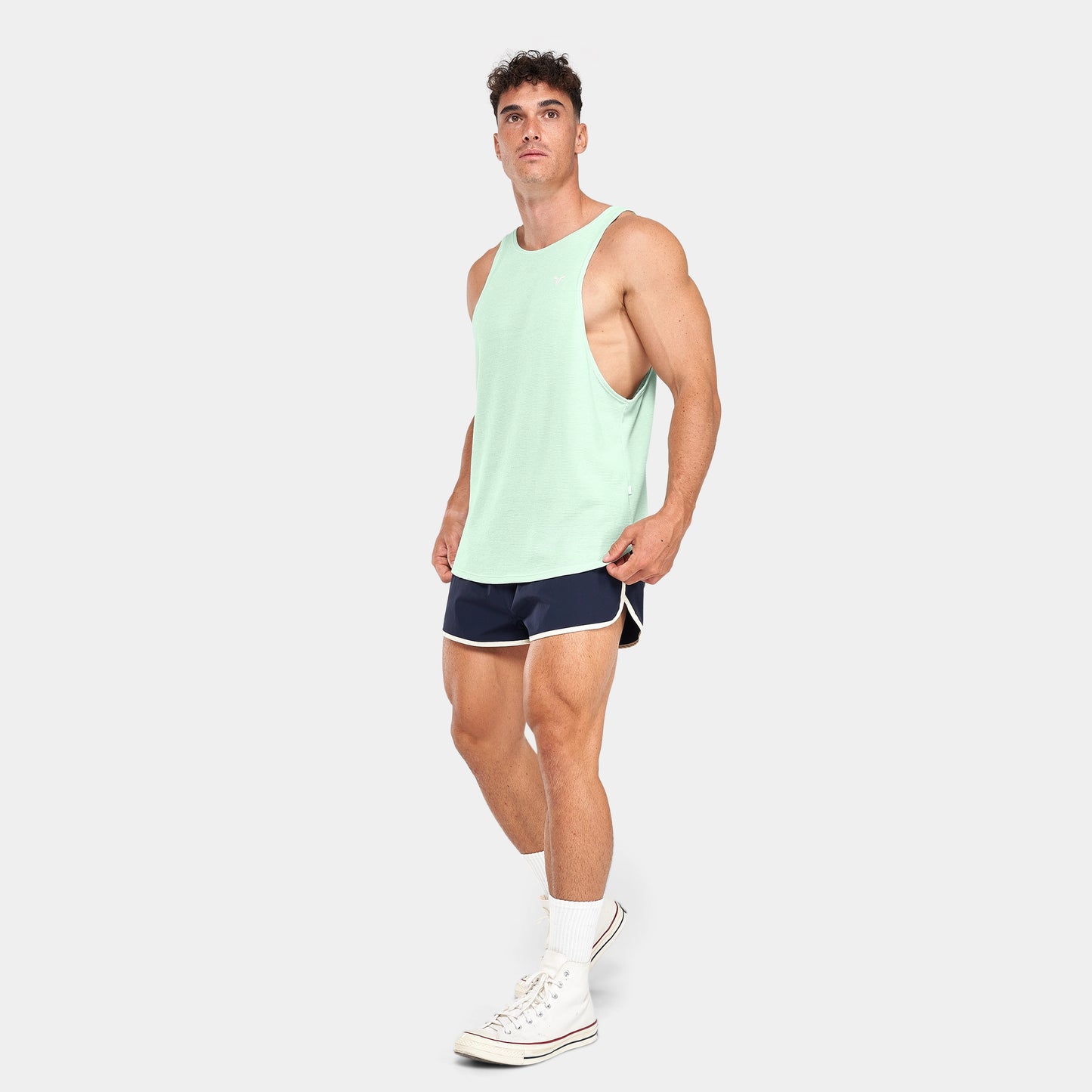 Golden Era OG Gym Tank - Aqua Foam