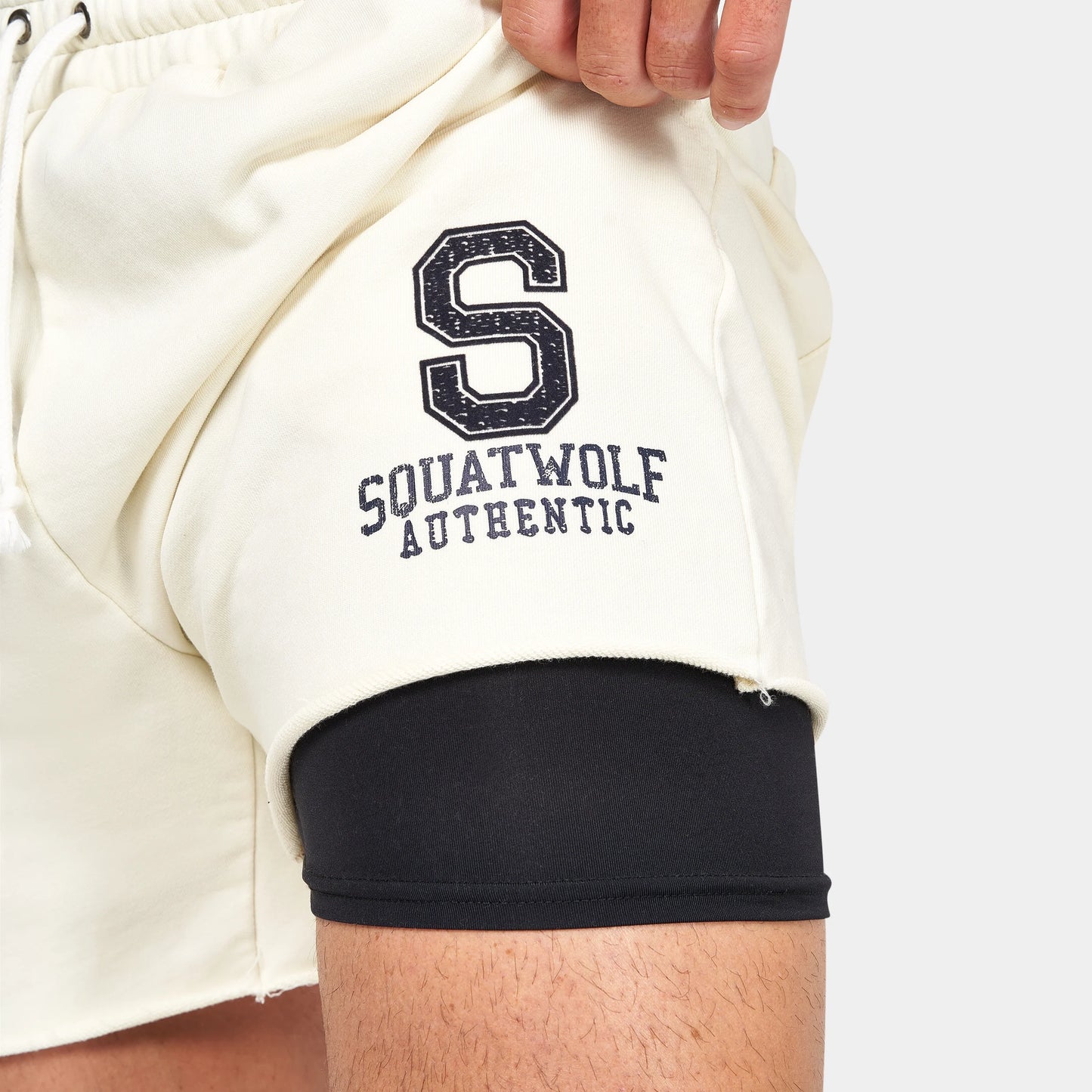 جولدن إيرا أوثنتيك شورت 2 في 1- سكري و كحلي