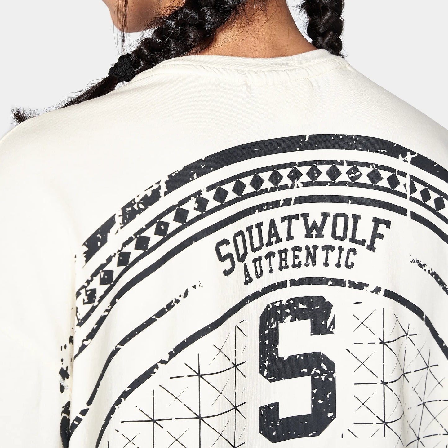 أوثنتيك تيشيرت جرافيكي فضفاض - سكري