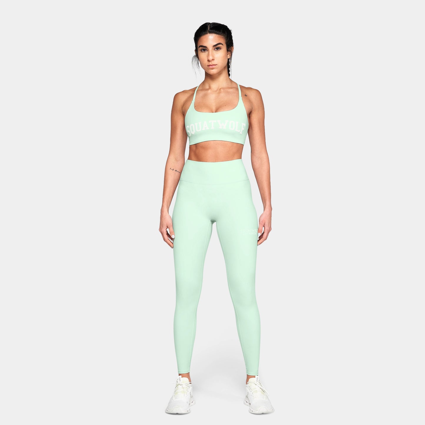 حمالة صدر بأربطة خلفية متعددة ومتقاطعة - اكوا فاتح