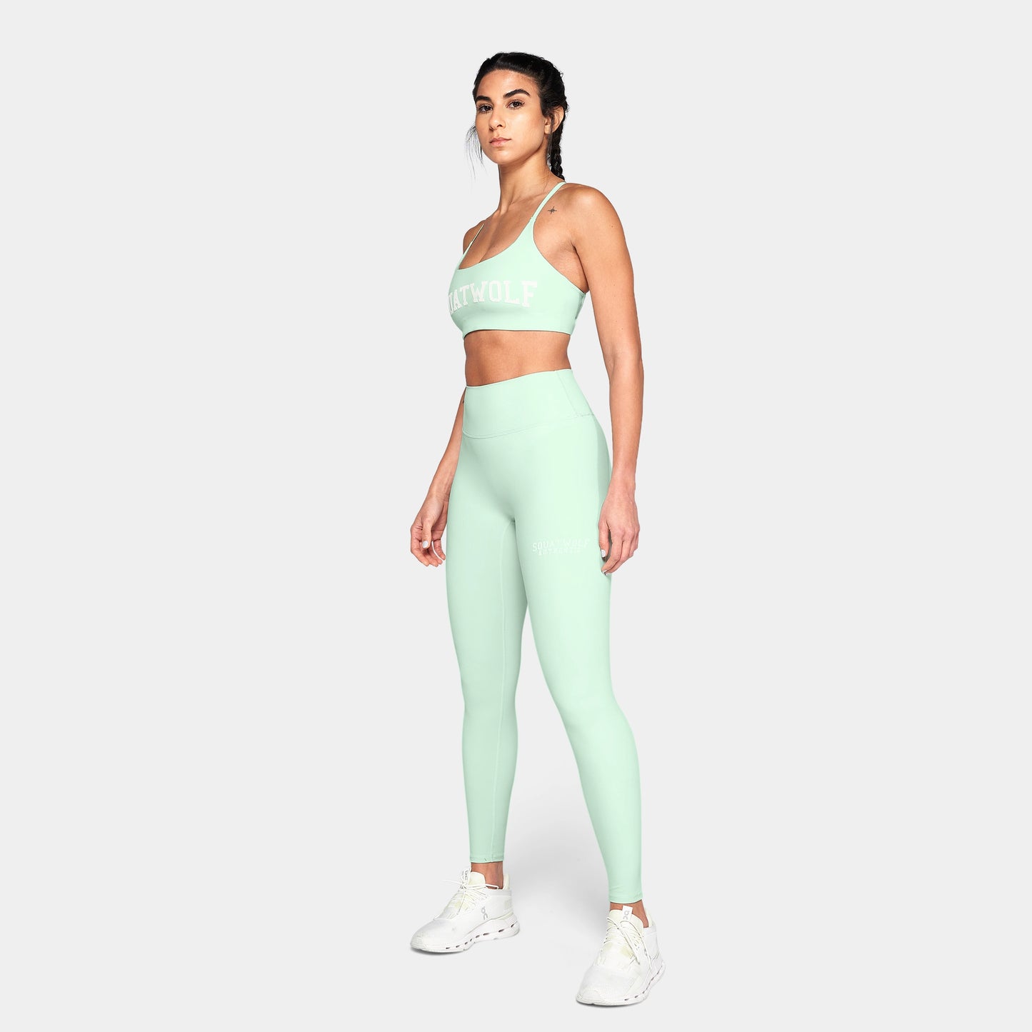 حمالة صدر بأربطة خلفية متعددة ومتقاطعة - اكوا فاتح