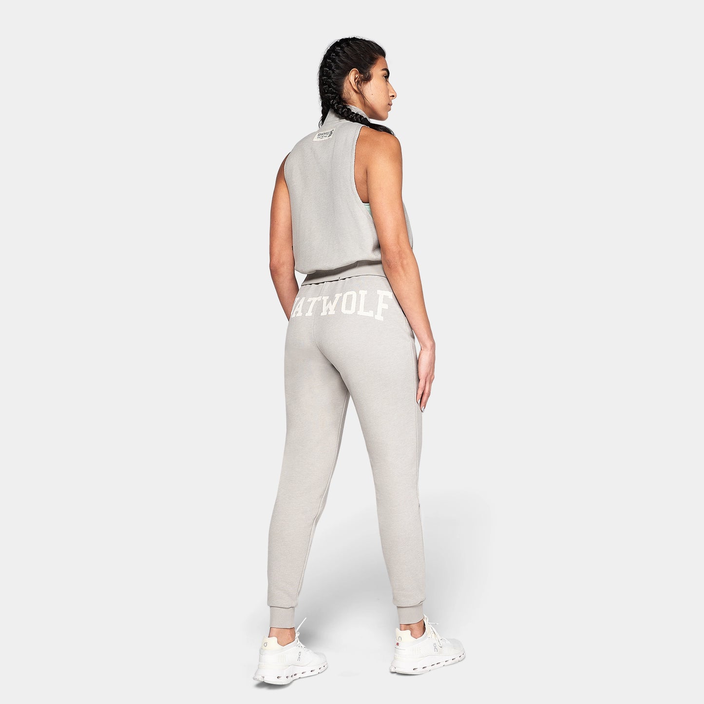 تيشيرت دون أكمام بسحاب - بالوما رمادي مارل