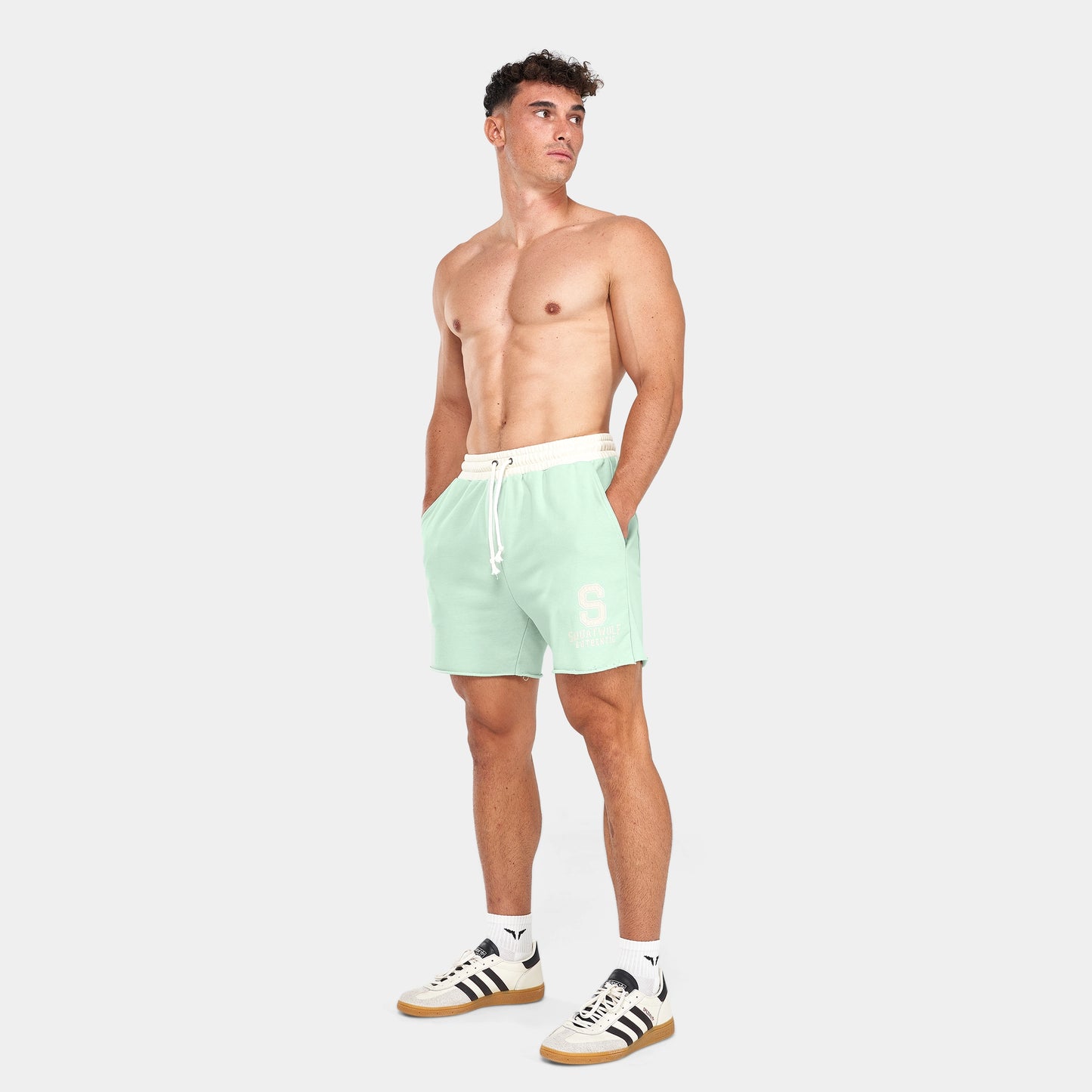 جولدن إيرا أوثنتيك شورت 2 في 1- أكوا فاتح