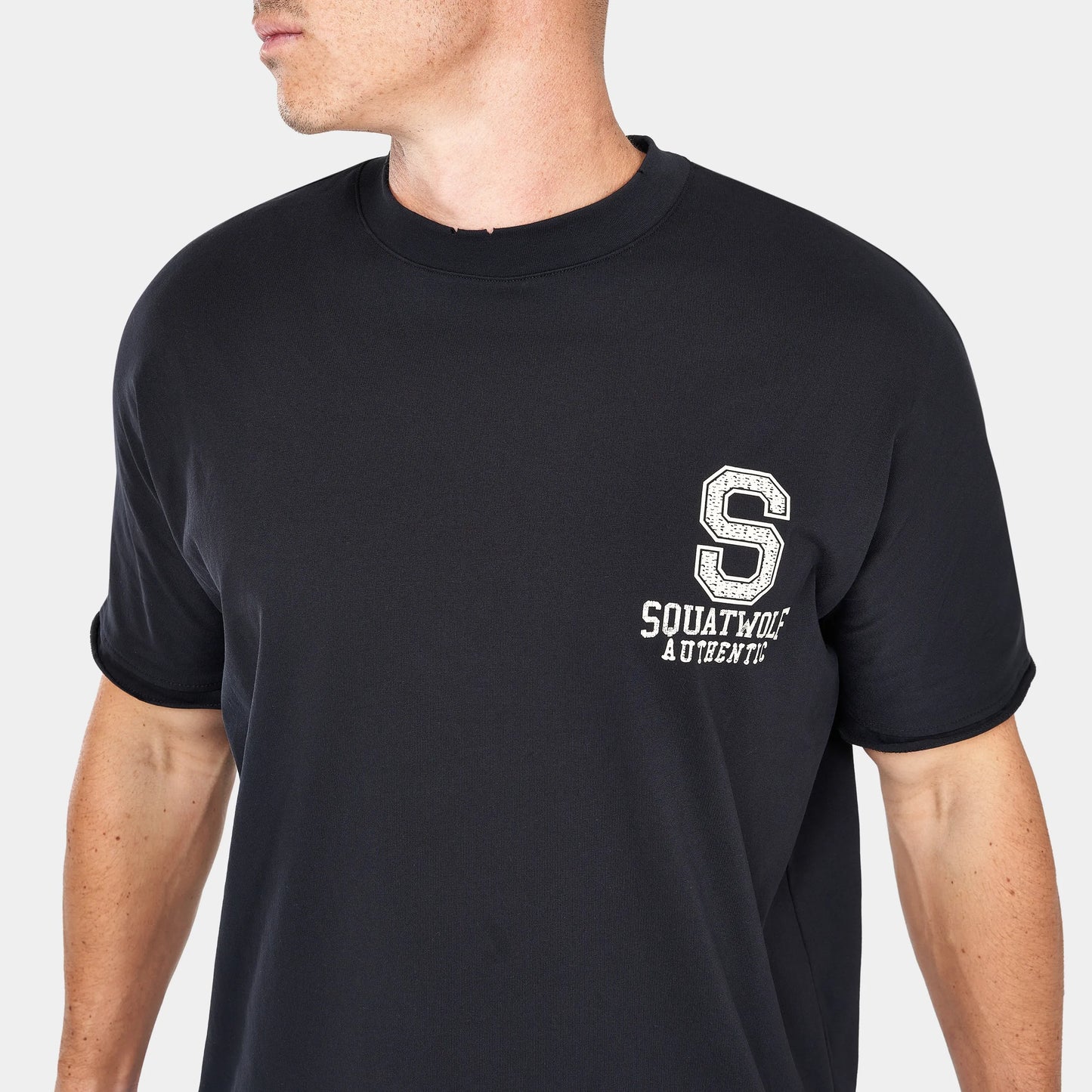 ستاي أوثنتيك تيشيرت فضفاض  - أسود