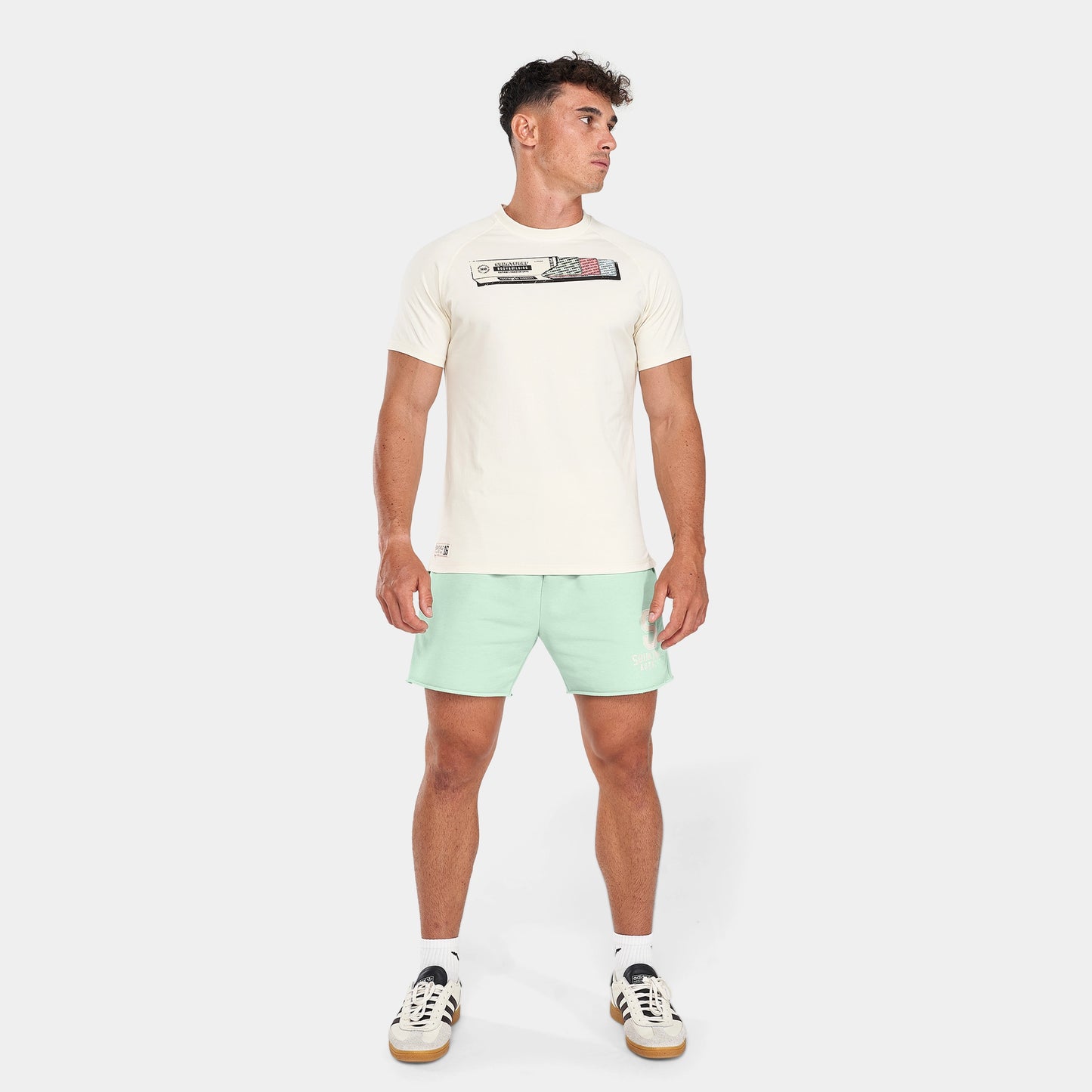 تيشيرت رغلان جرافيكي رياضي - سكري