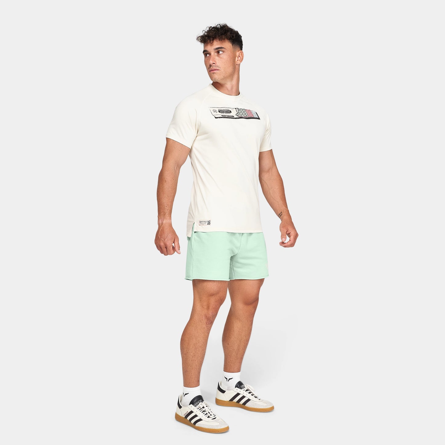 تيشيرت رغلان جرافيكي رياضي - سكري