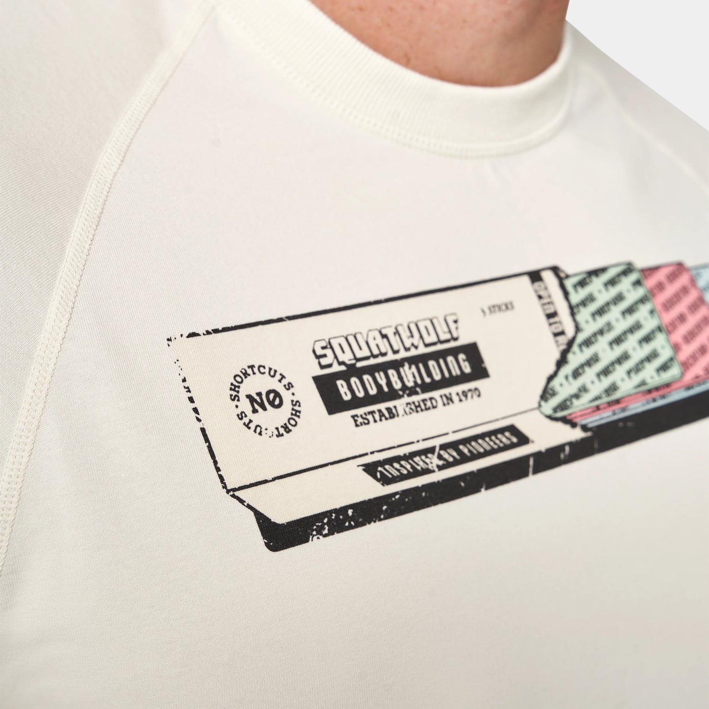 تيشيرت رغلان جرافيكي رياضي - سكري