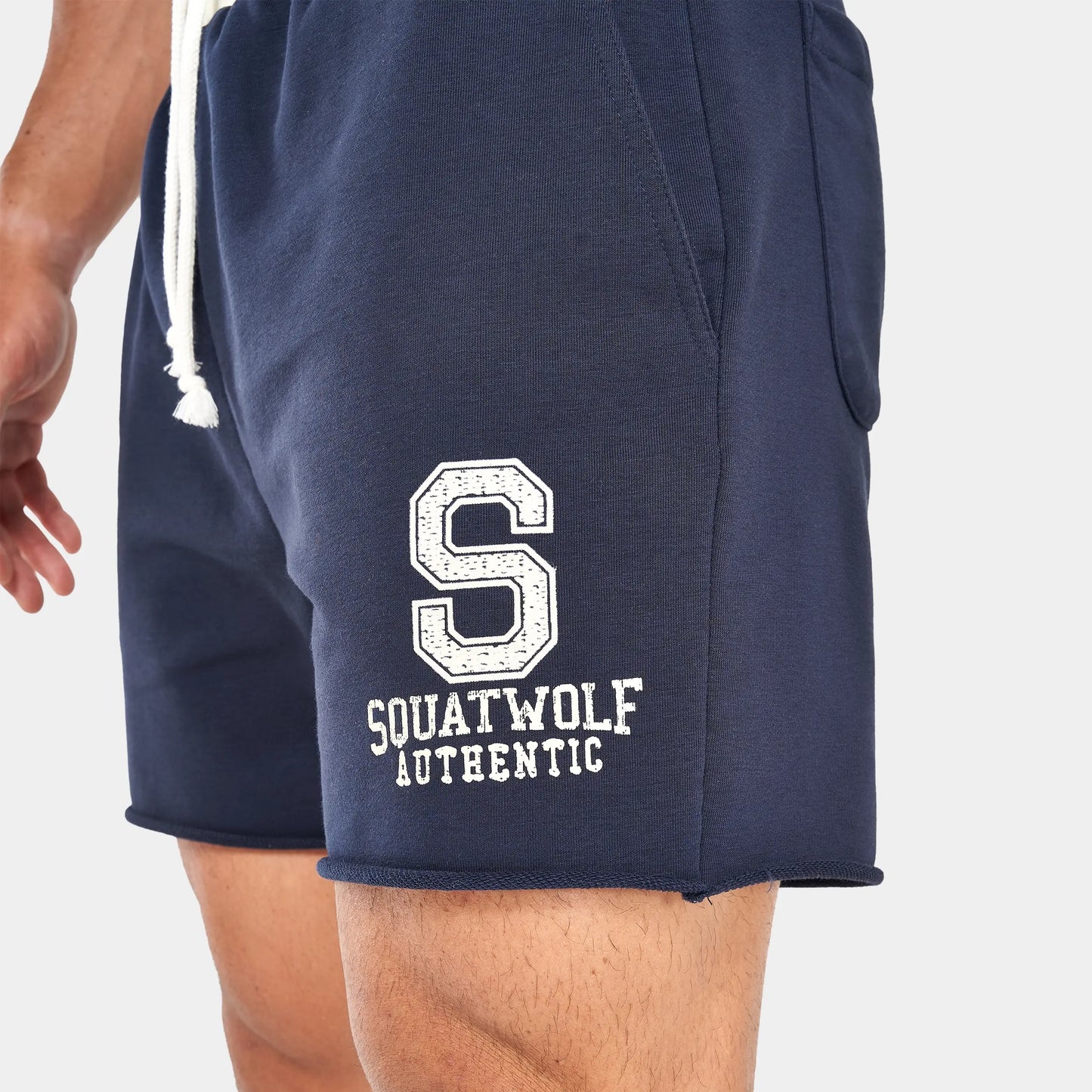 Golden Era Authentic 2-in-1 5" Shorts - Navy & Ecru