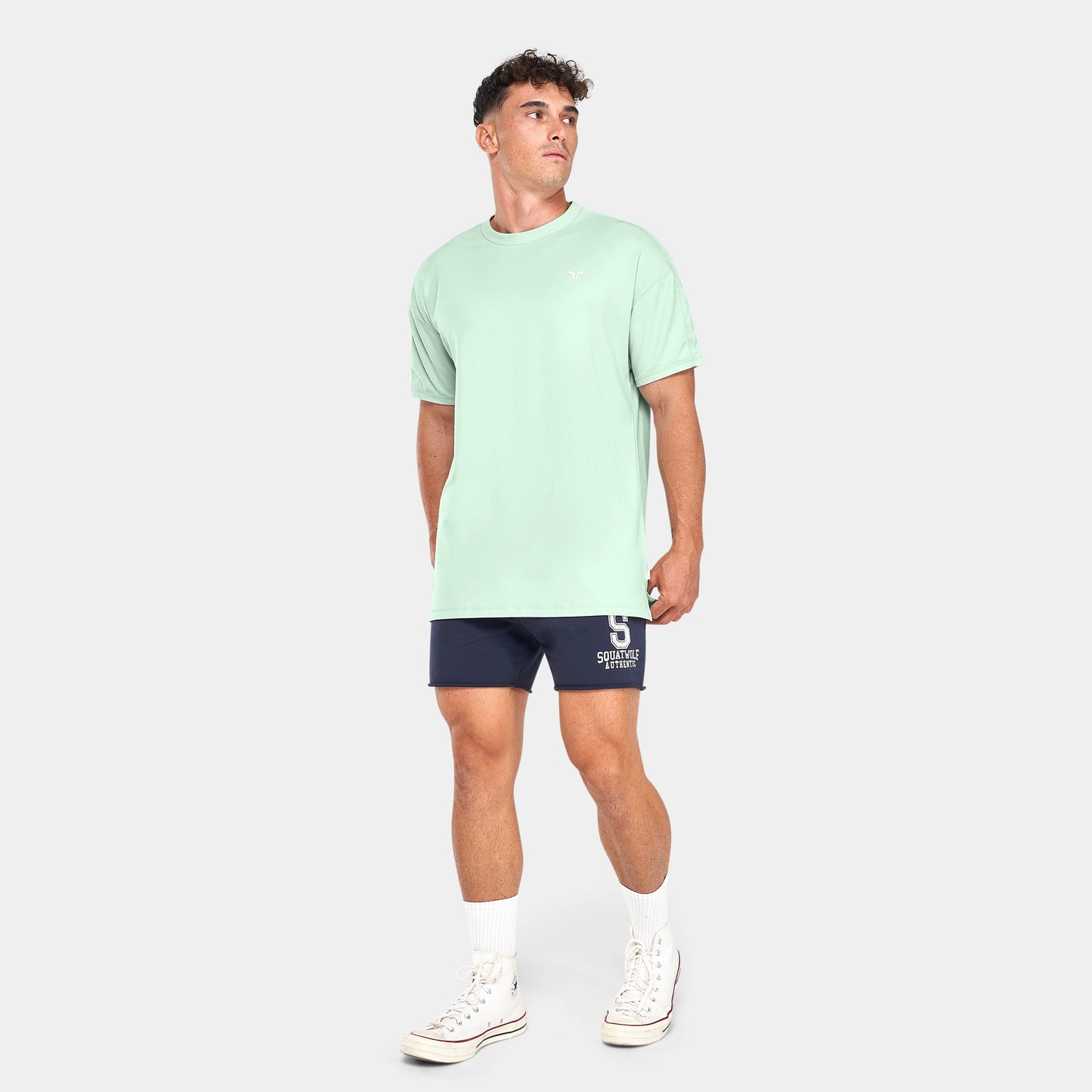 Golden Era Legacy Oversized T-shirt - Aqua Foam