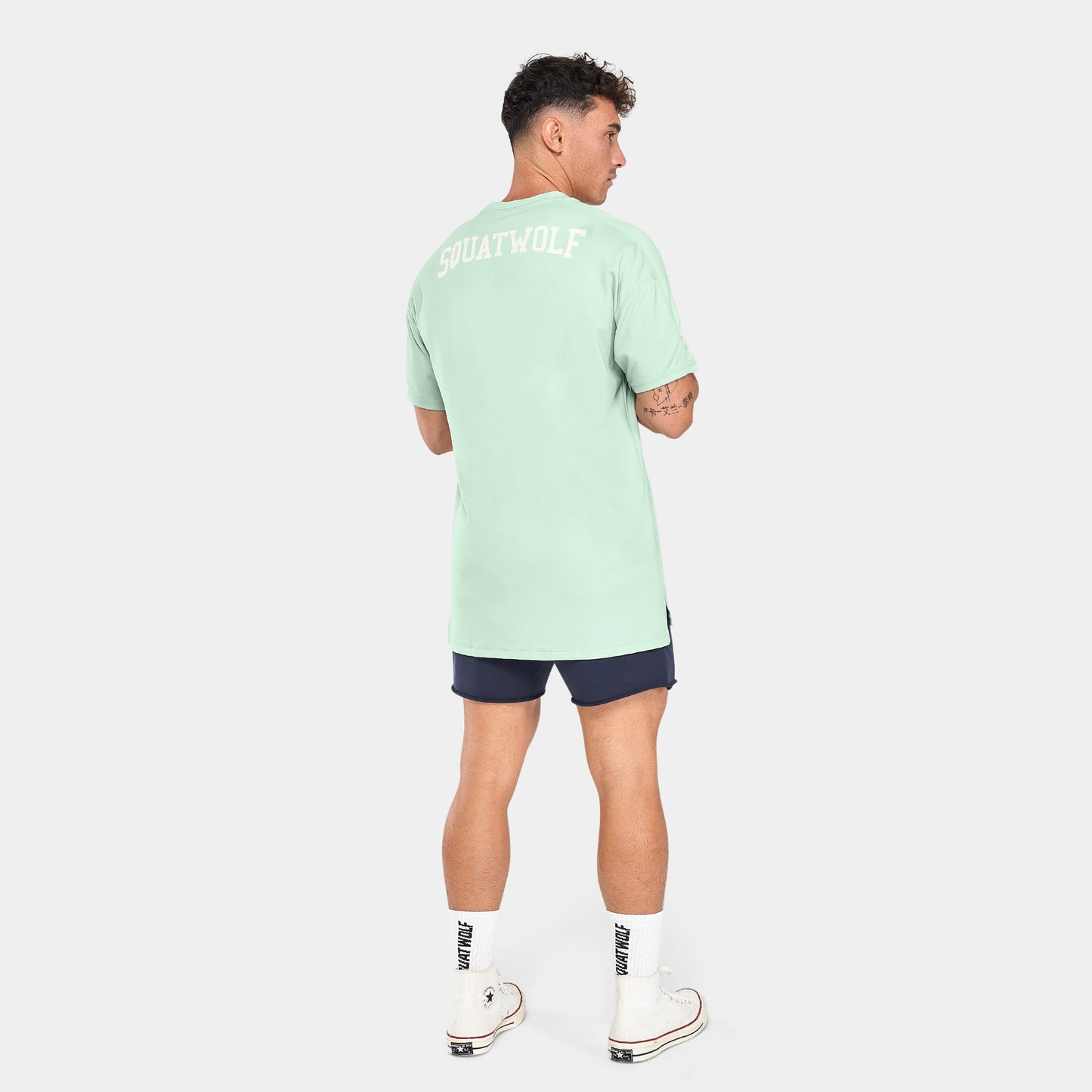 Golden Era Legacy Oversized T-shirt - Aqua Foam