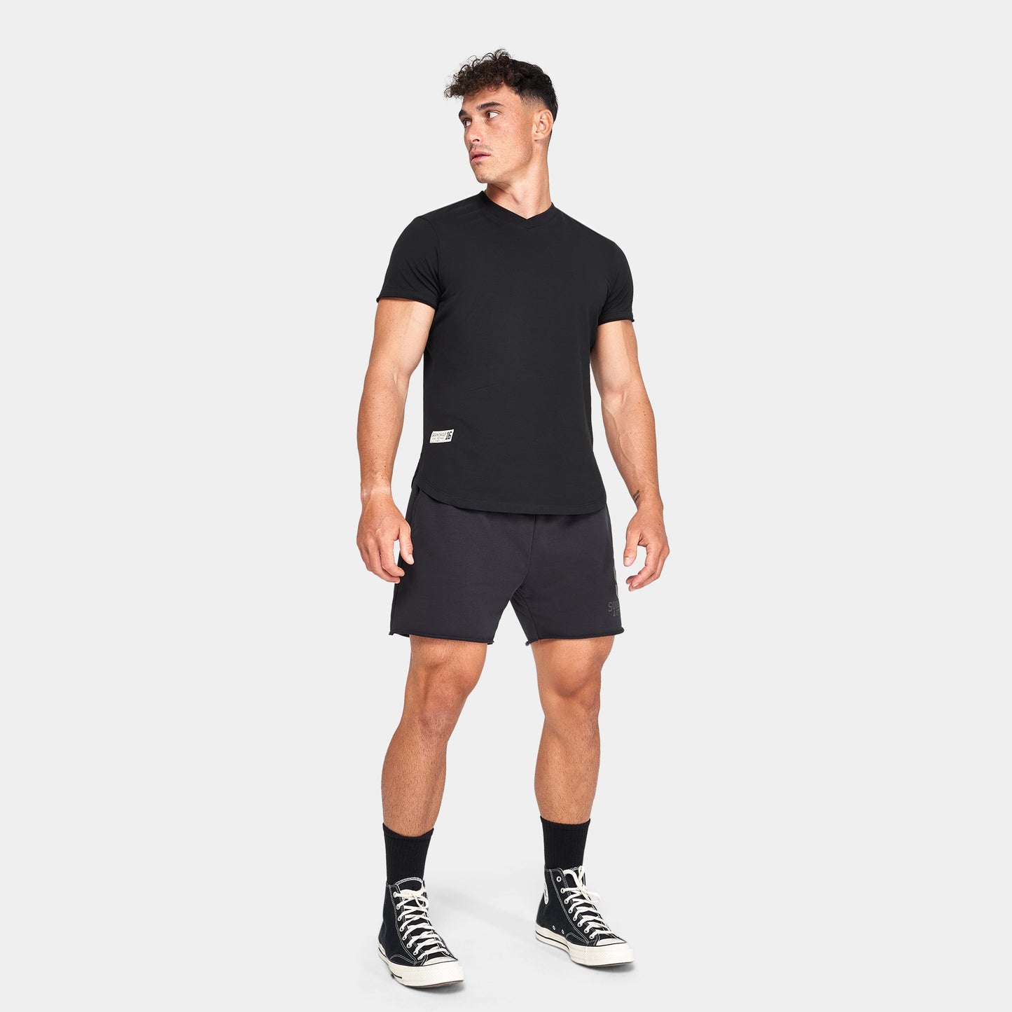  جولدن إيرا فريش ليجاسي تيشيرت ضيق - أسود