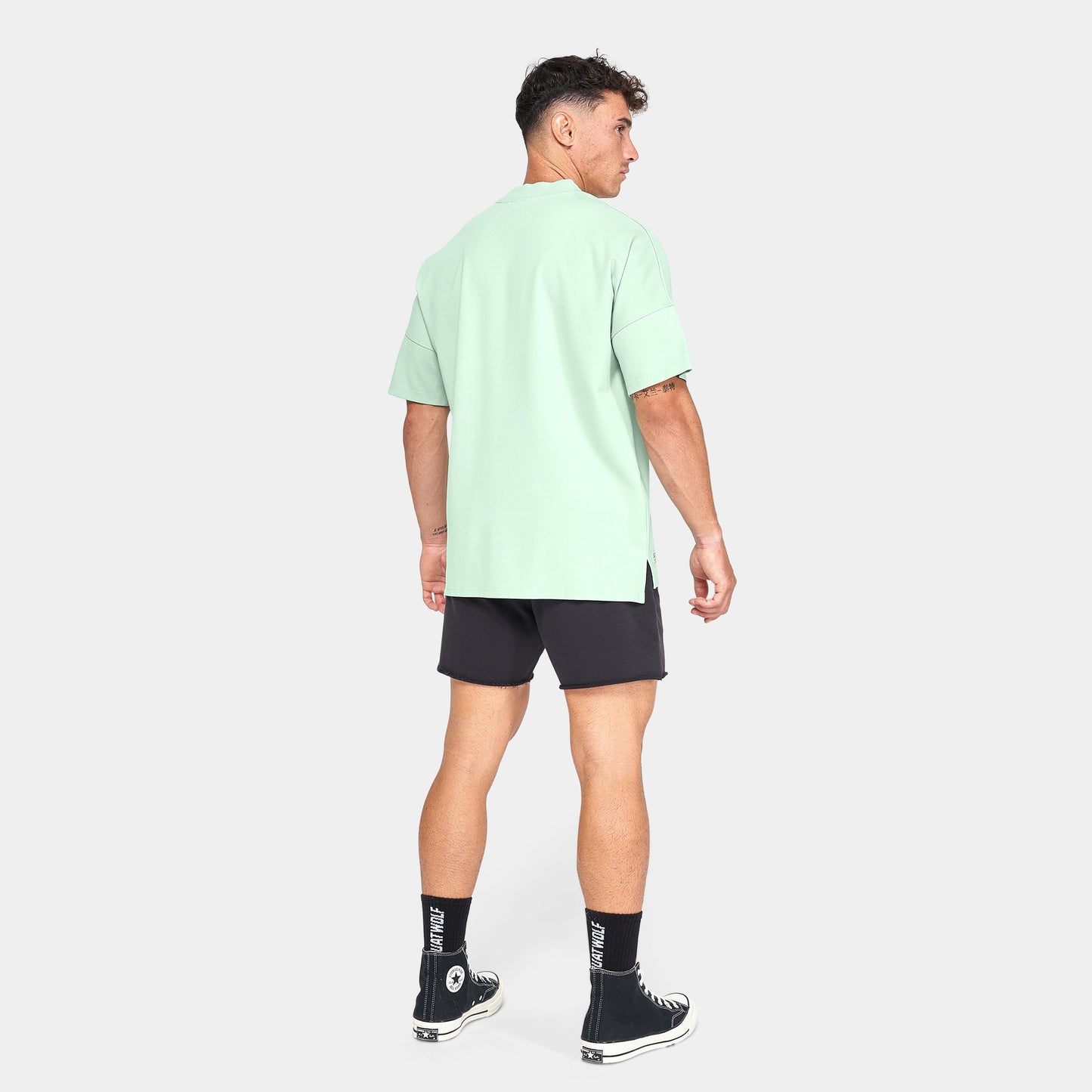 Golden Era Authentic Oversized T-shirt - Aqua Foam