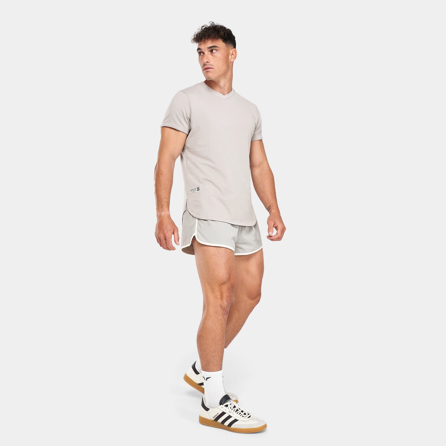  جولدن إيرا فريش ليجاسي تيشيرت ضيق - بالوما رمادي فاتح